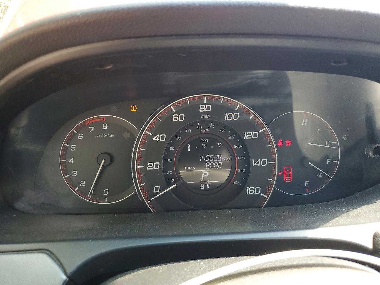2015 Honda Accord Lx-s Красный vin: 1HGCT1B30FA012333