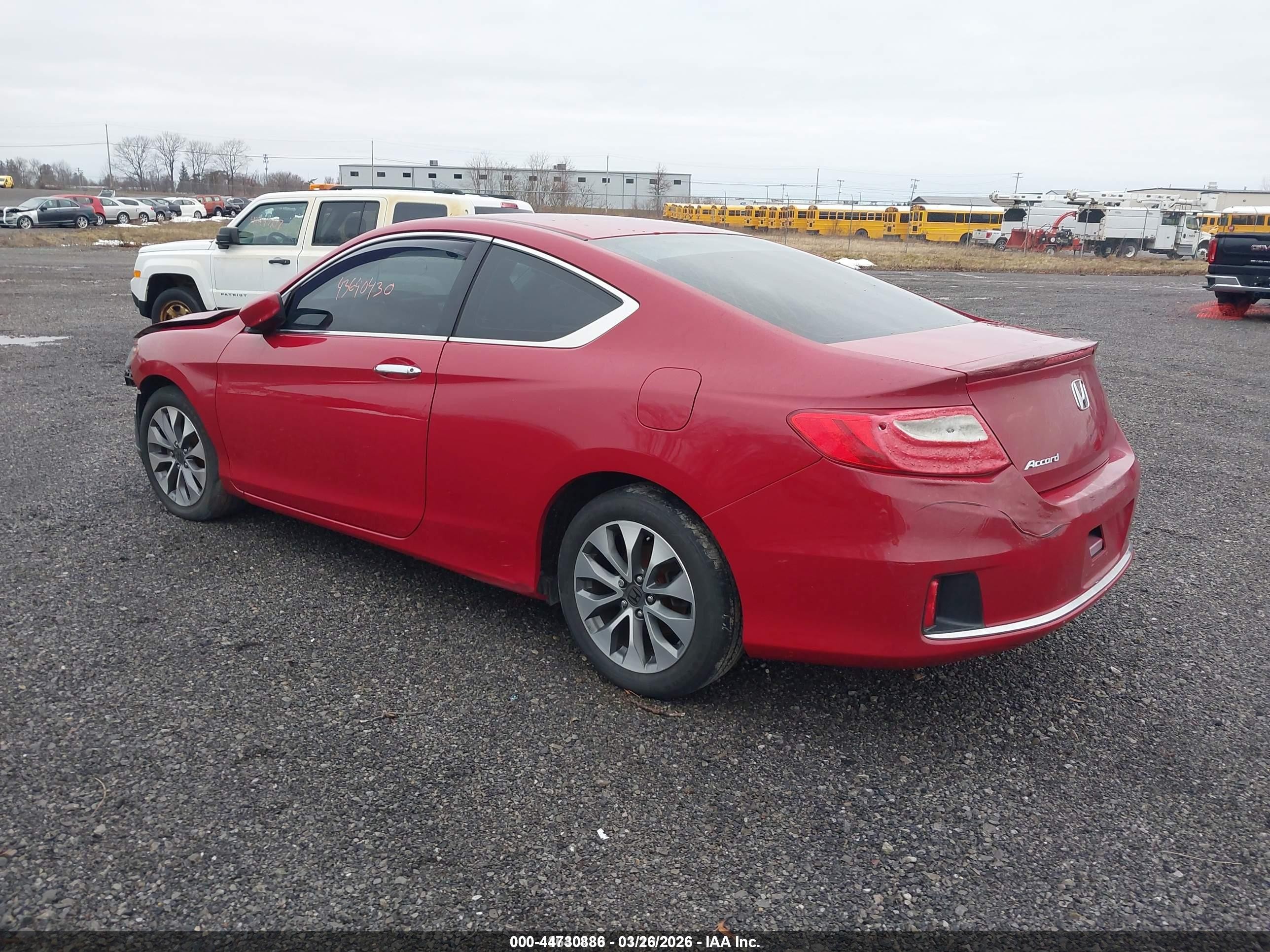 2015 Honda Accord Lx-s Red vin: 1HGCT1B31FA002023