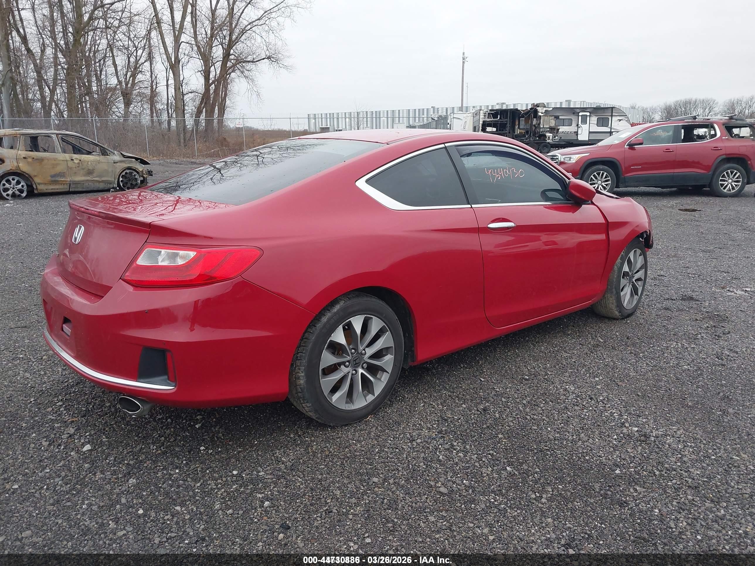 2015 Honda Accord Lx-s Red vin: 1HGCT1B31FA002023
