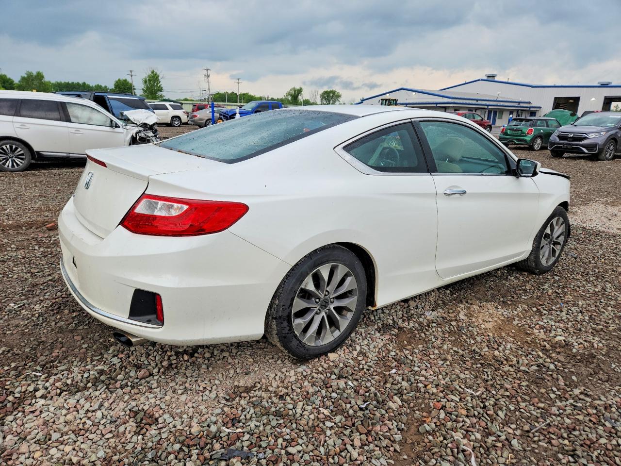 2015 Honda Accord Lx-s White vin: 1HGCT1B31FA005116