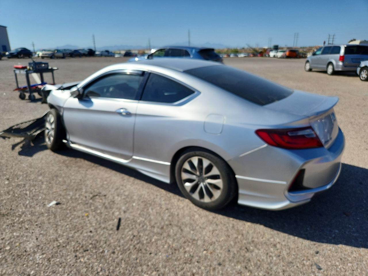 2015 Honda Accord Lx-s Silver vin: 1HGCT1B31FA005875