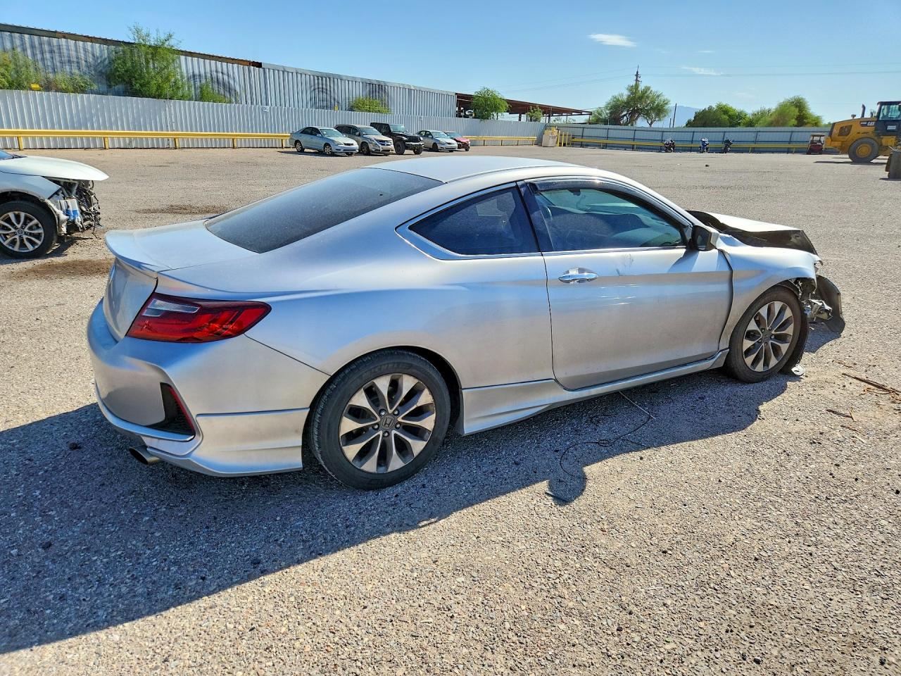 2015 Honda Accord Lx-s Silver vin: 1HGCT1B31FA005875