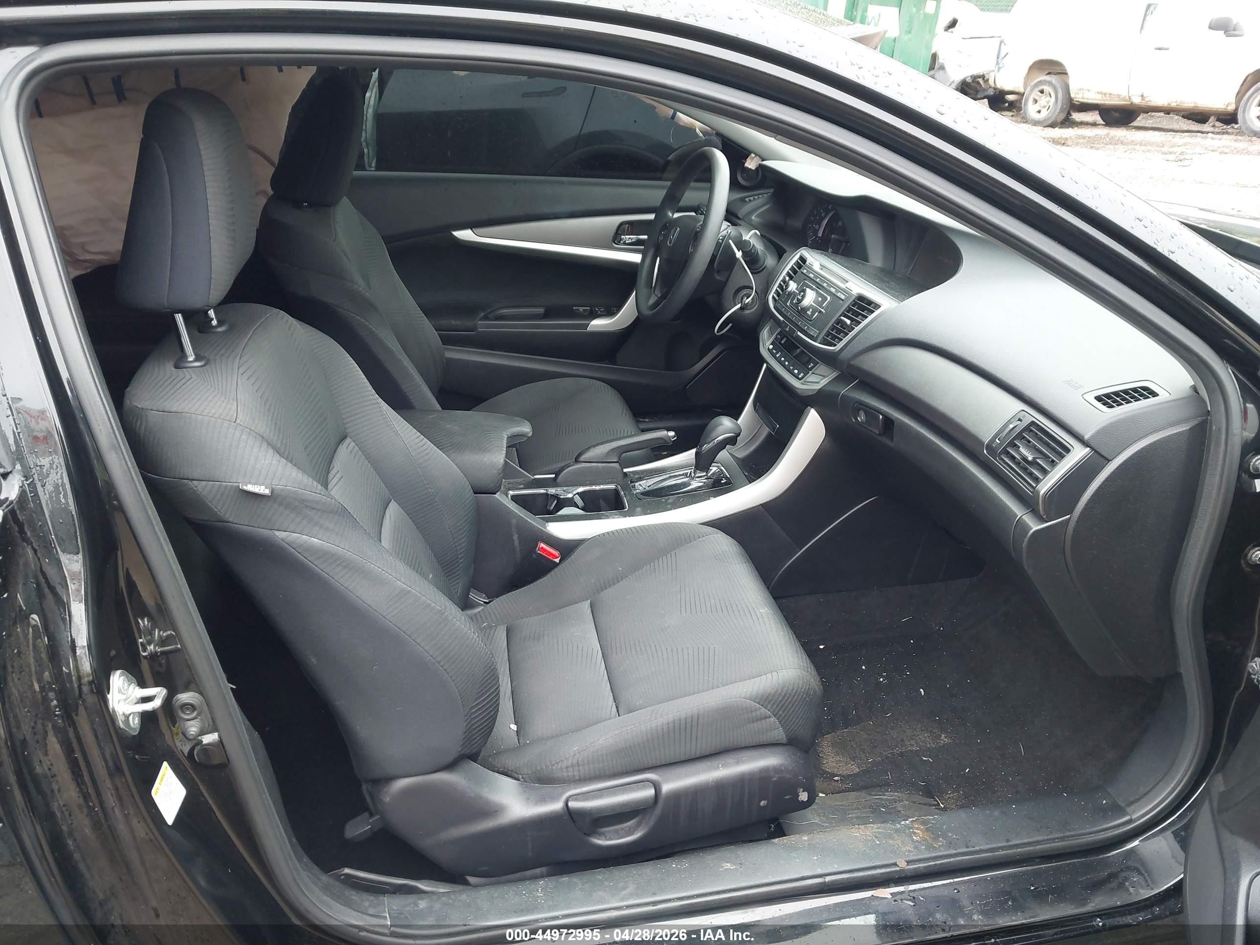 2015 Honda Accord Lx-s Black vin: 1HGCT1B31FA011322