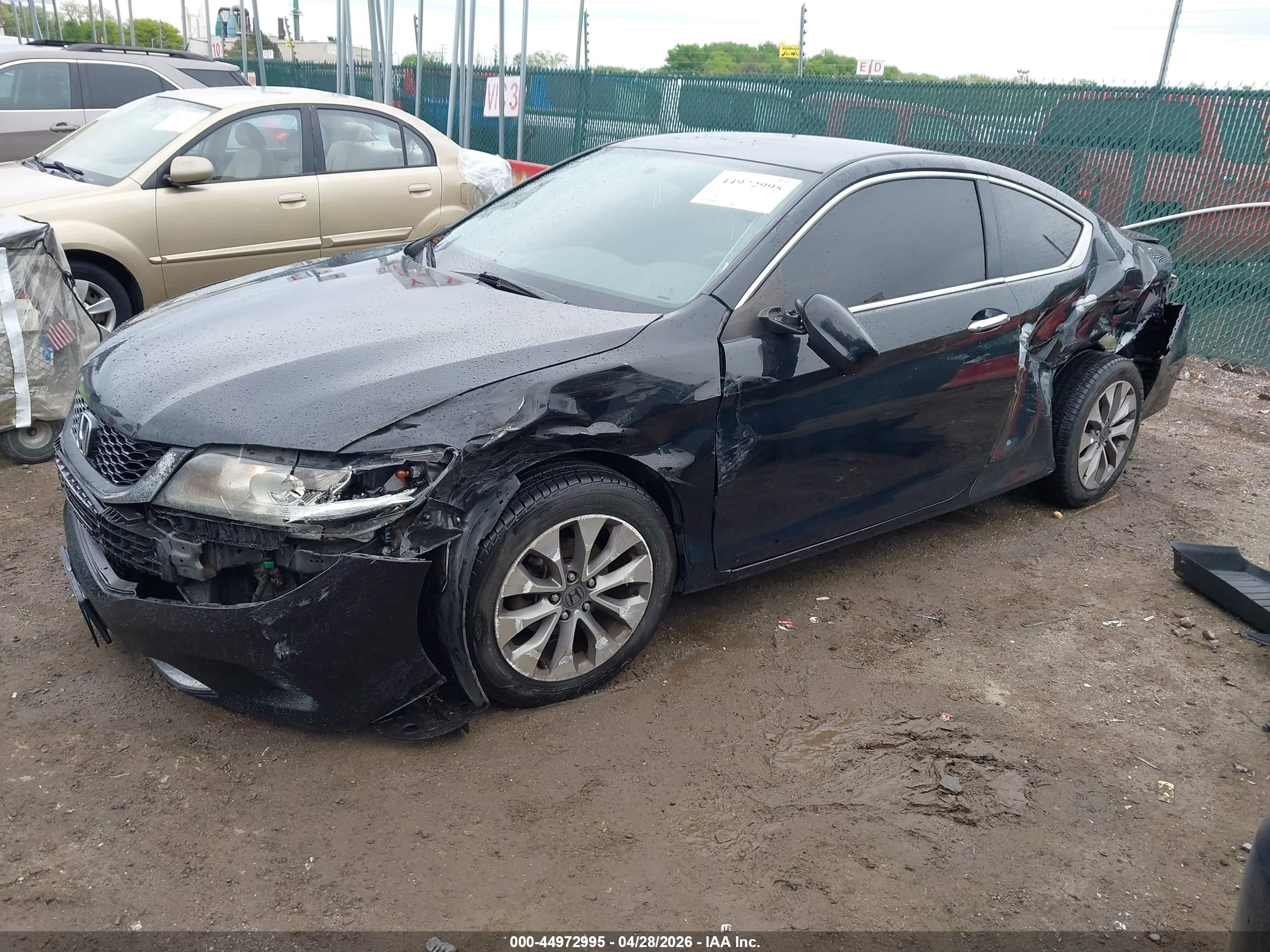 2015 Honda Accord Lx-s Black vin: 1HGCT1B31FA011322