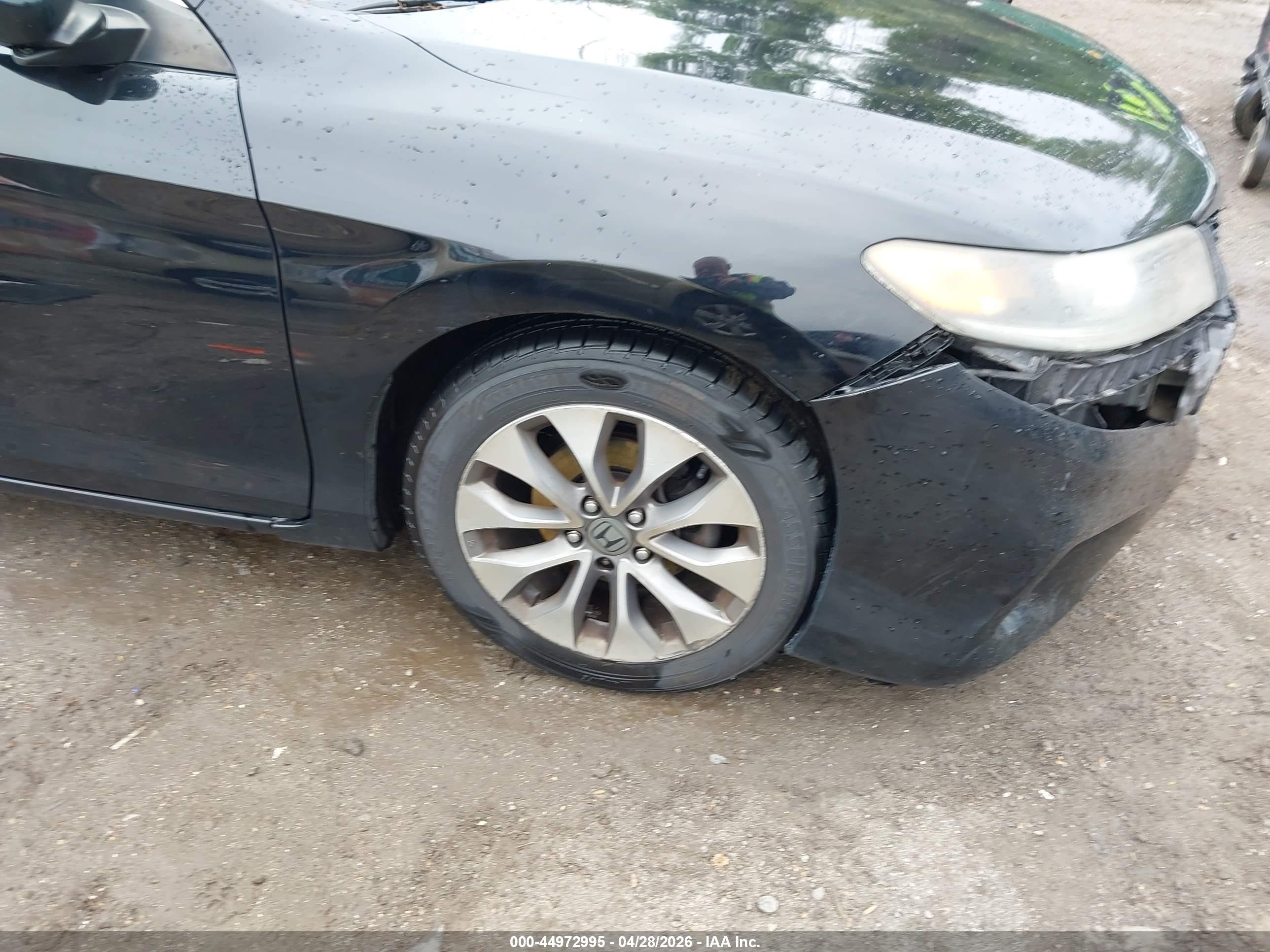 2015 Honda Accord Lx-s Black vin: 1HGCT1B31FA011322
