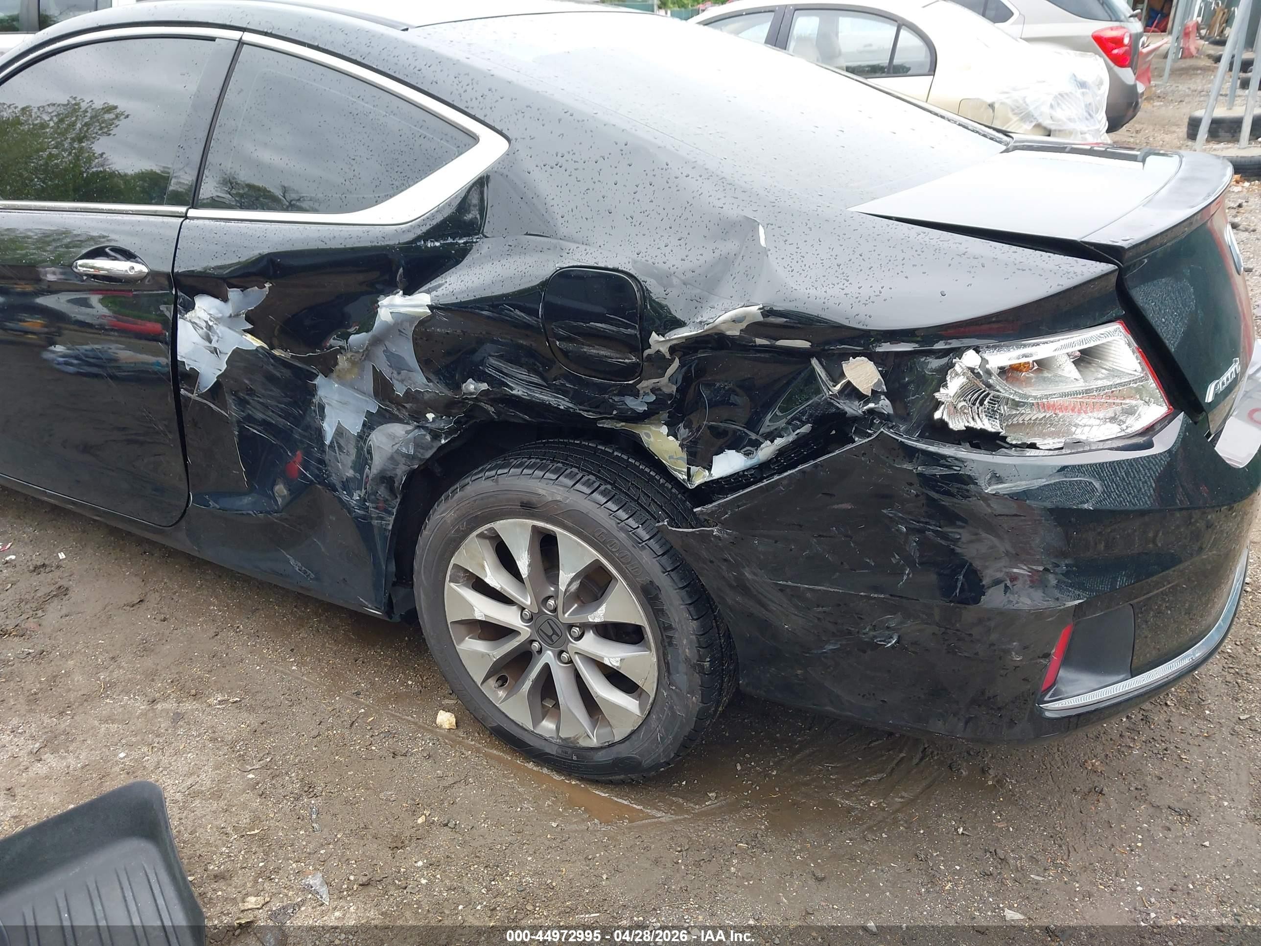 2015 Honda Accord Lx-s Black vin: 1HGCT1B31FA011322