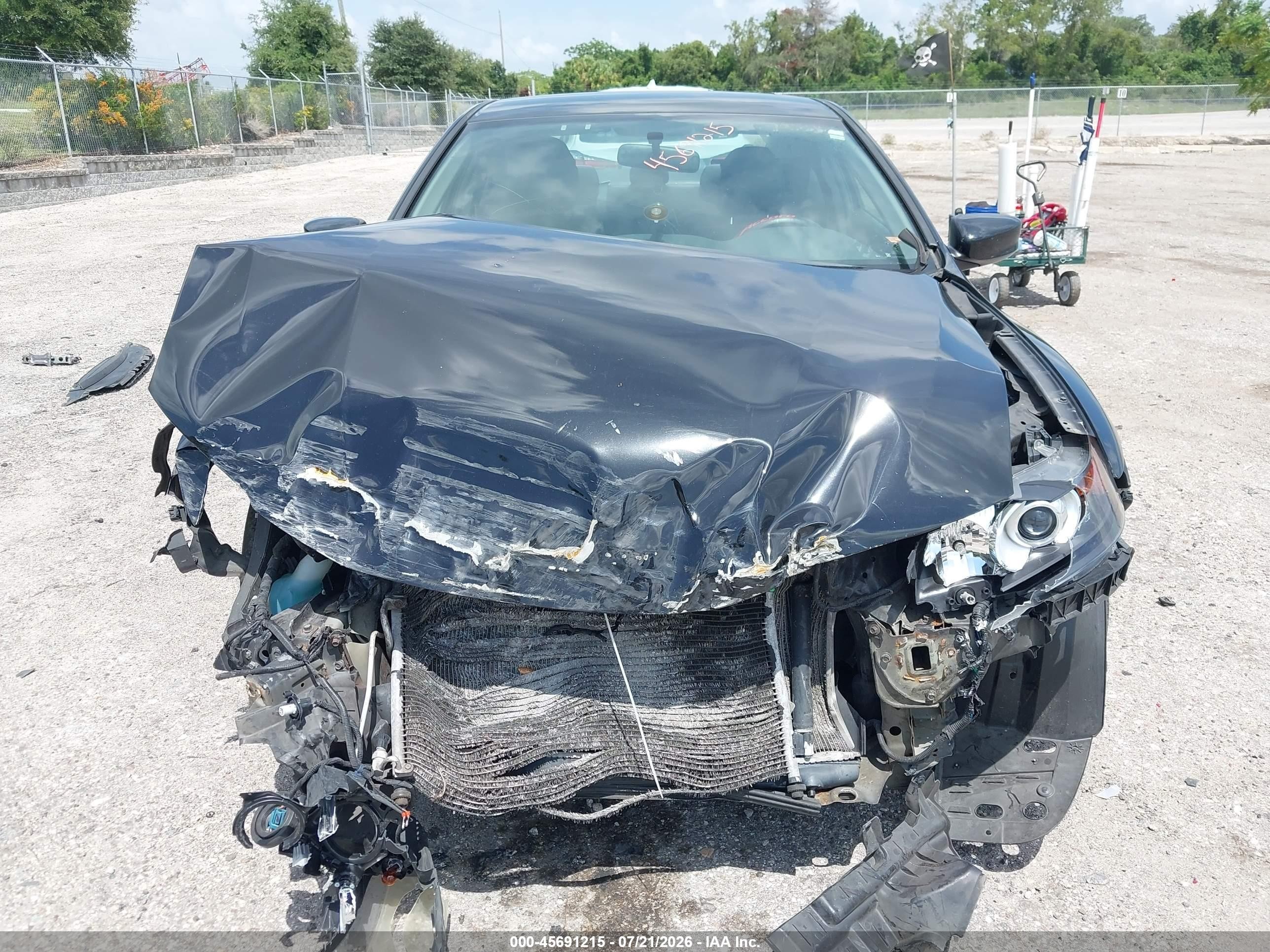 2015 Honda Accord Lx-s Черный vin: 1HGCT1B31FA013698