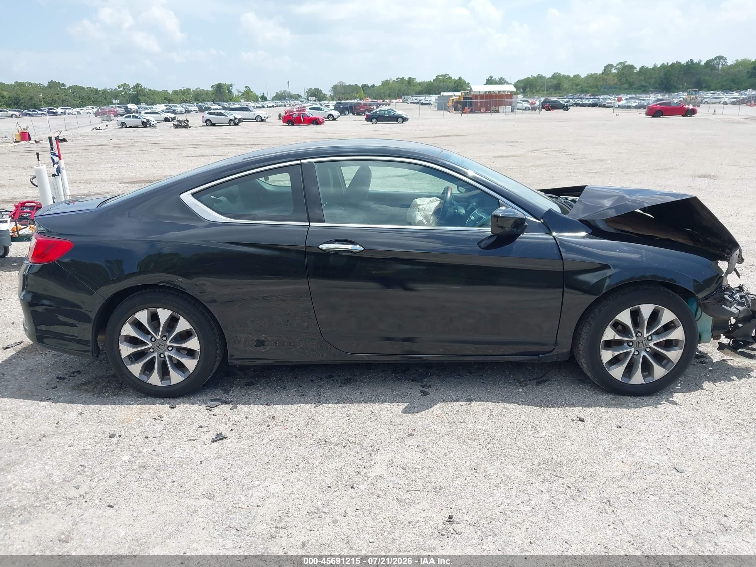 2015 Honda Accord Lx-s Черный vin: 1HGCT1B31FA013698
