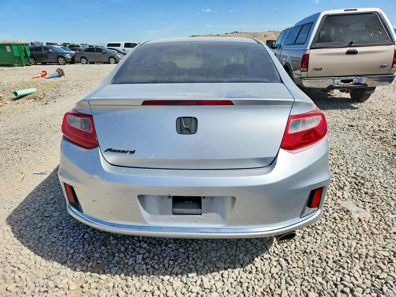 2013 Honda Accord Lx-s Silver vin: 1HGCT1B32DA002190