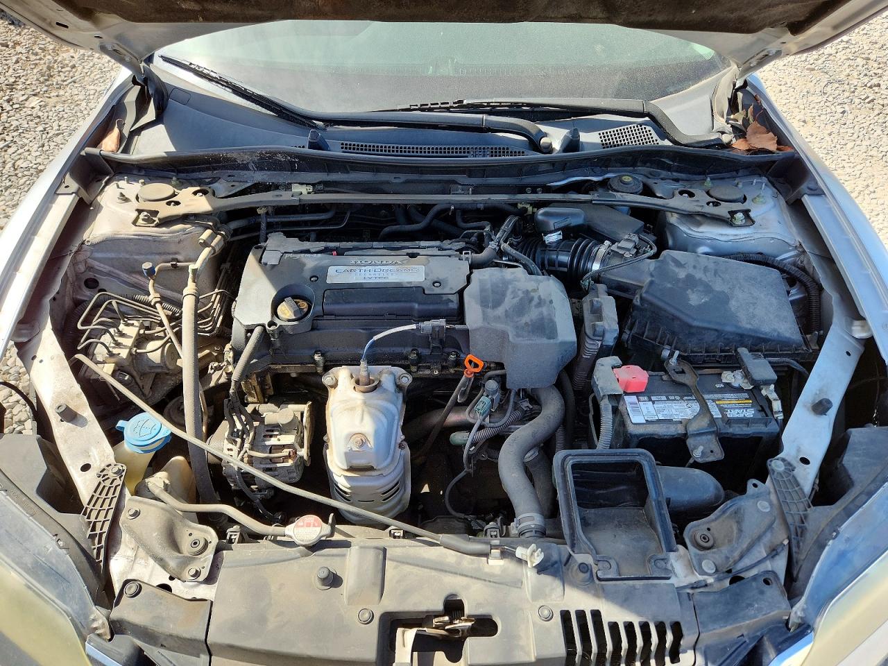 2013 Honda Accord Lx-s Silver vin: 1HGCT1B32DA002190