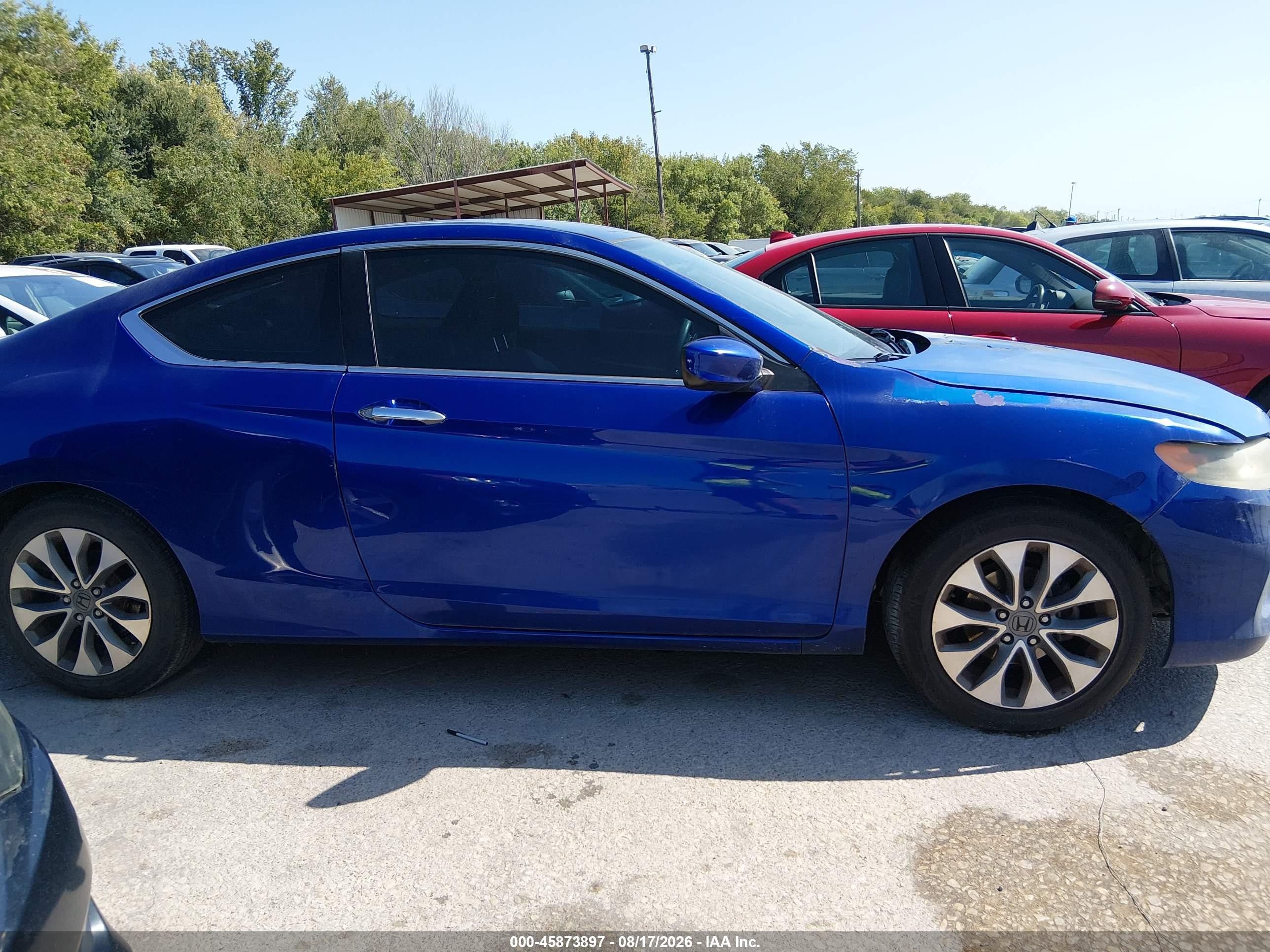 2014 Honda Accord Lx-s Blue vin: 1HGCT1B32EA005592