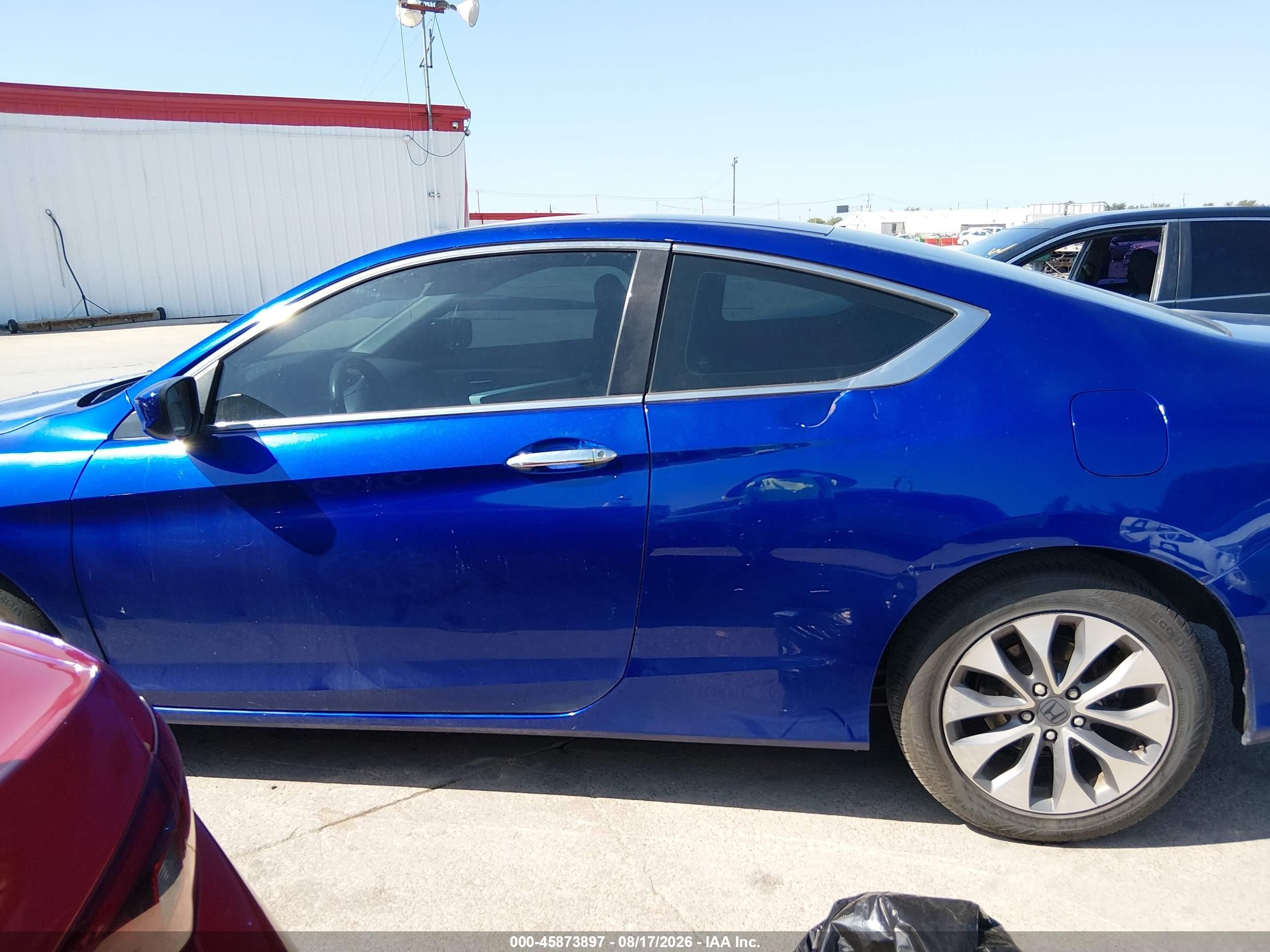 2014 Honda Accord Lx-s Blue vin: 1HGCT1B32EA005592