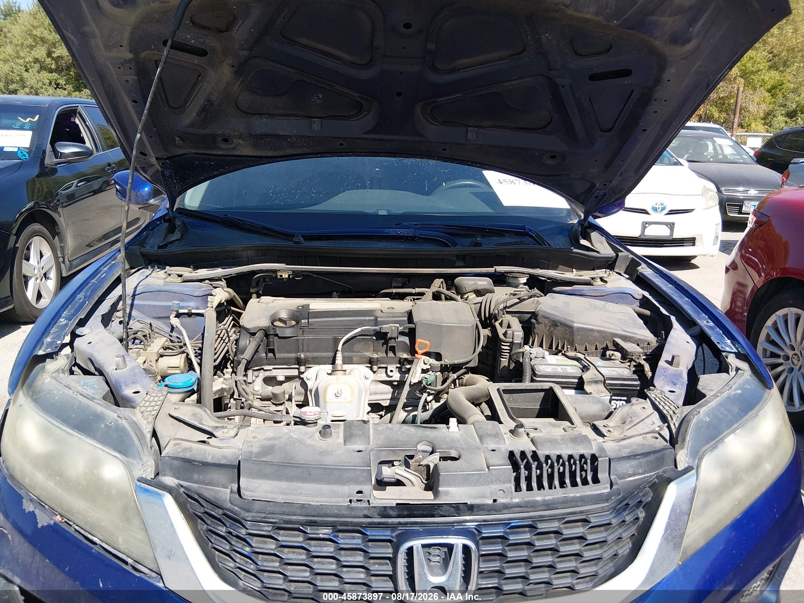 2014 Honda Accord Lx-s Blue vin: 1HGCT1B32EA005592
