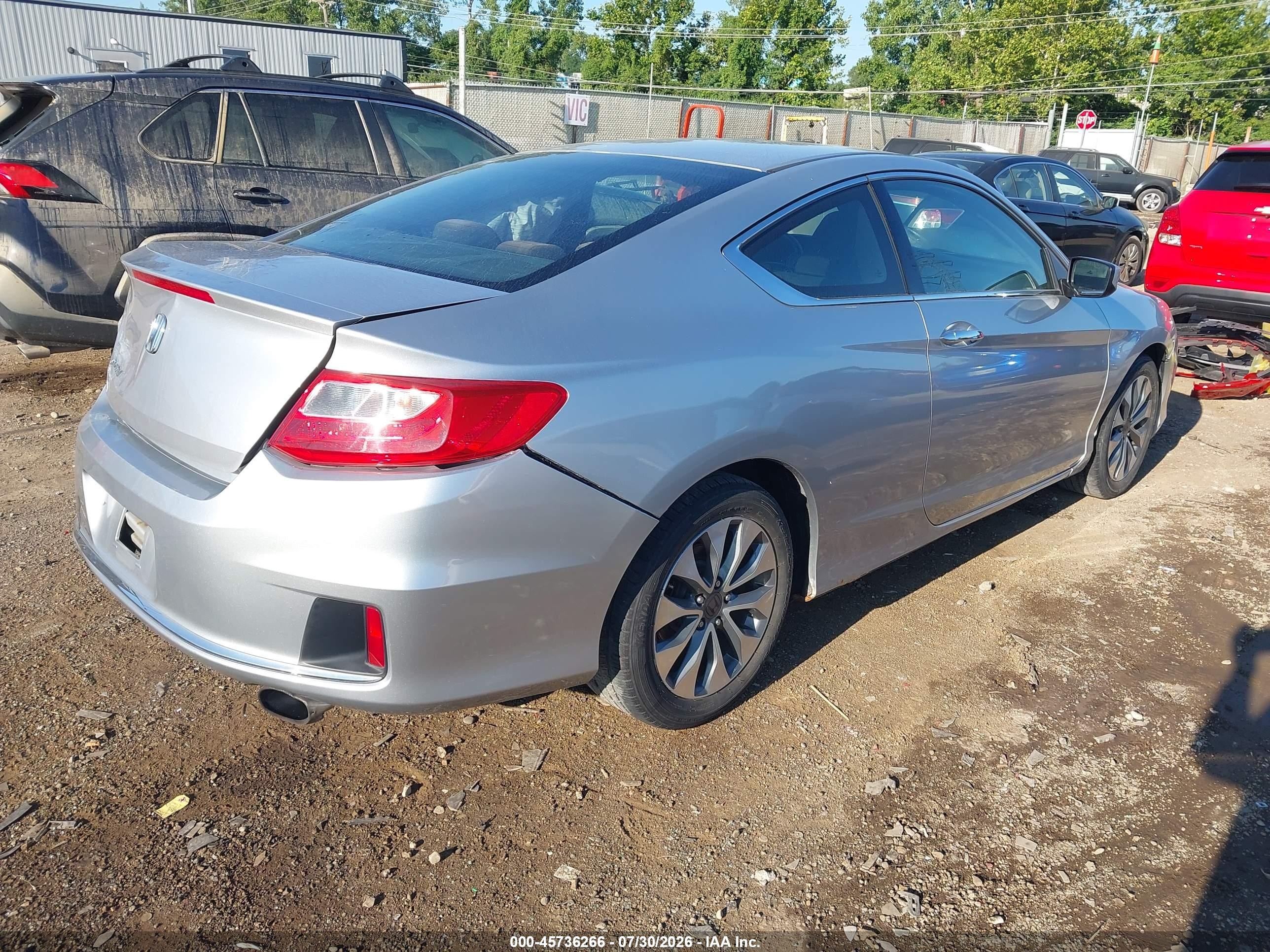 2013 Honda Accord Lx-s Silver vin: 1HGCT1B33DA003381