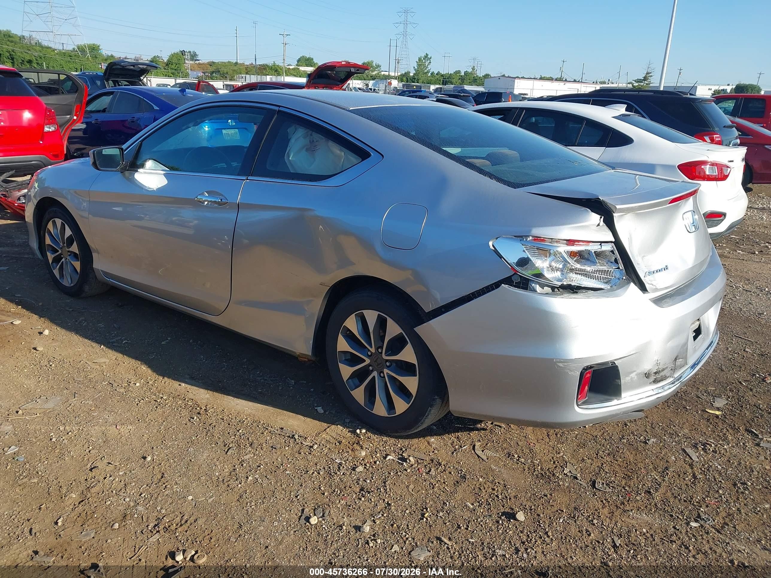 2013 Honda Accord Lx-s Silver vin: 1HGCT1B33DA003381