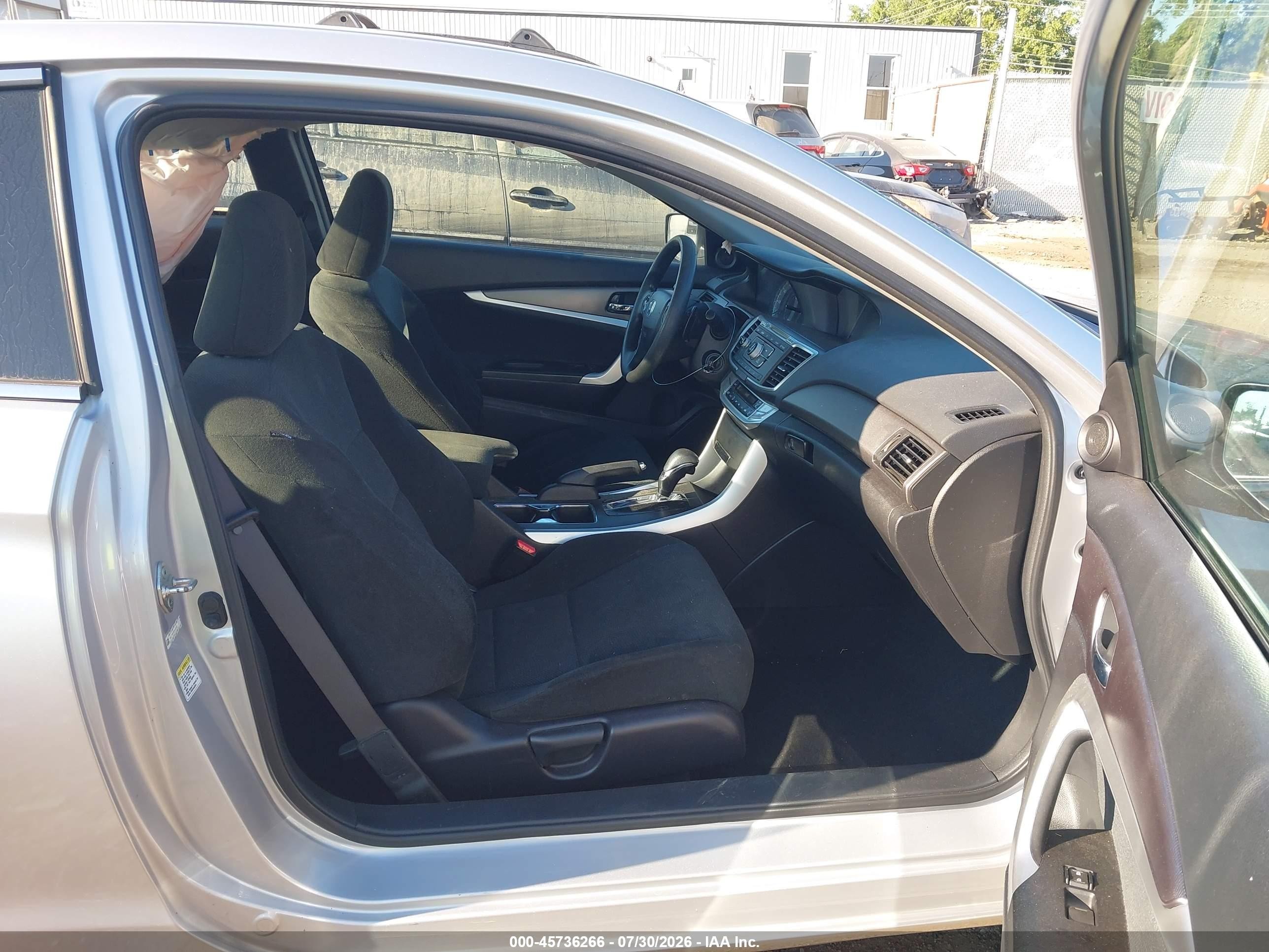 2013 Honda Accord Lx-s Silver vin: 1HGCT1B33DA003381
