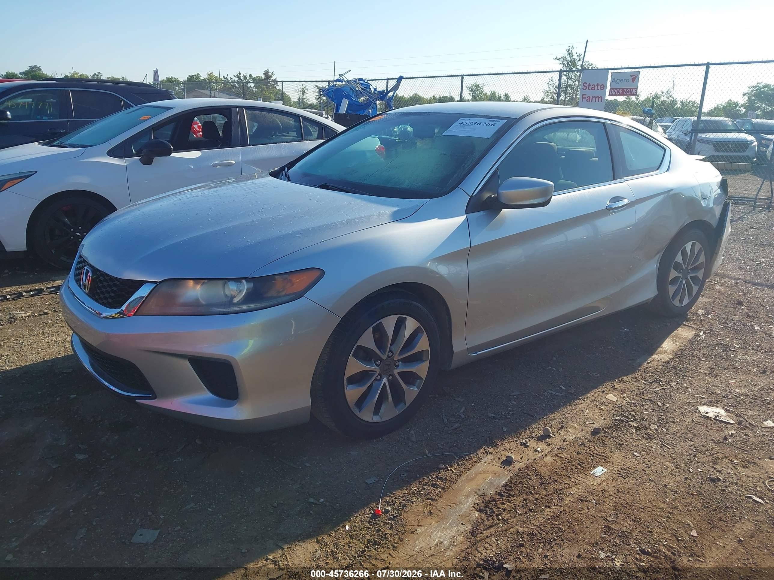 2013 Honda Accord Lx-s Silver vin: 1HGCT1B33DA003381