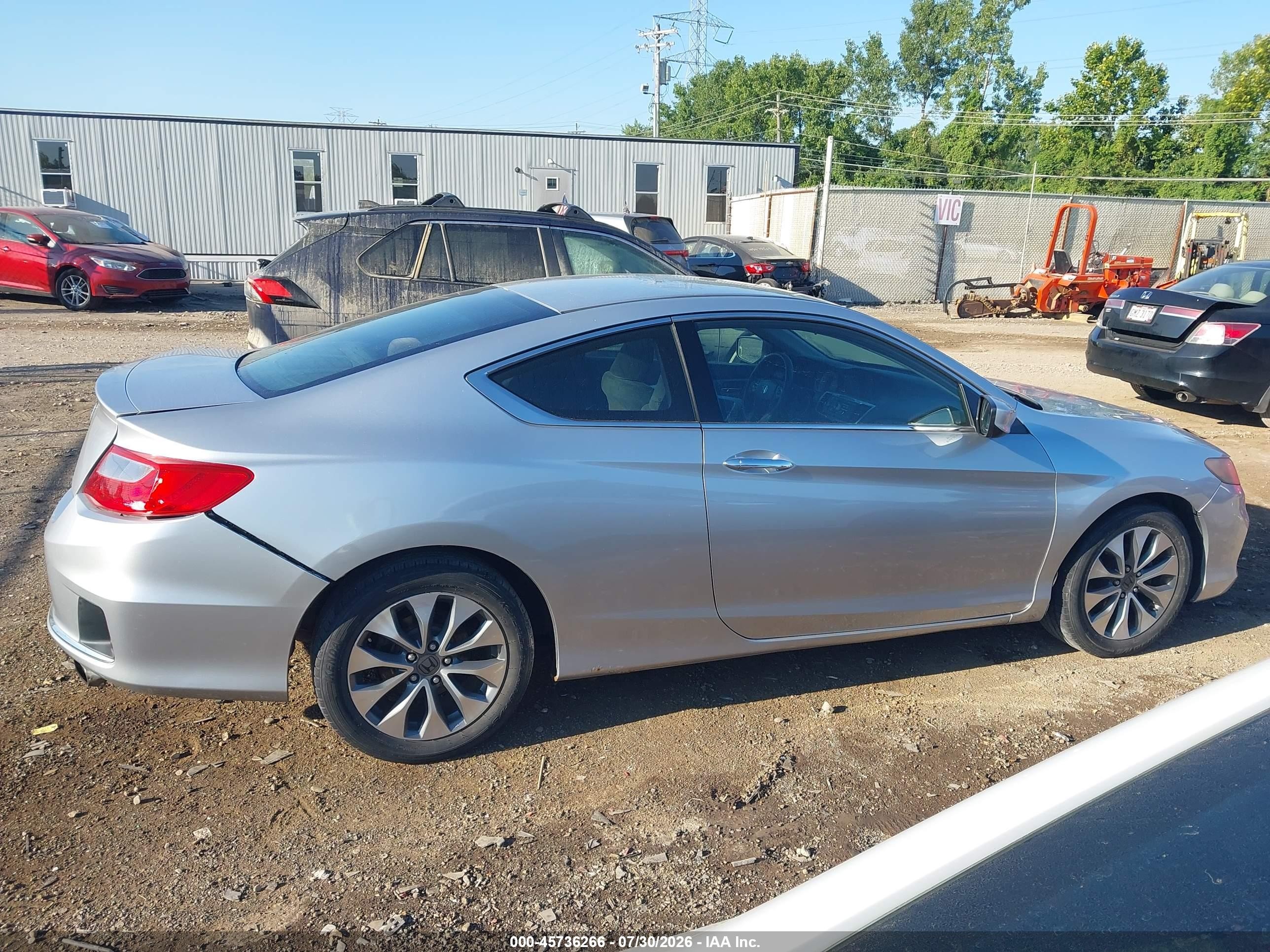 2013 Honda Accord Lx-s Silver vin: 1HGCT1B33DA003381