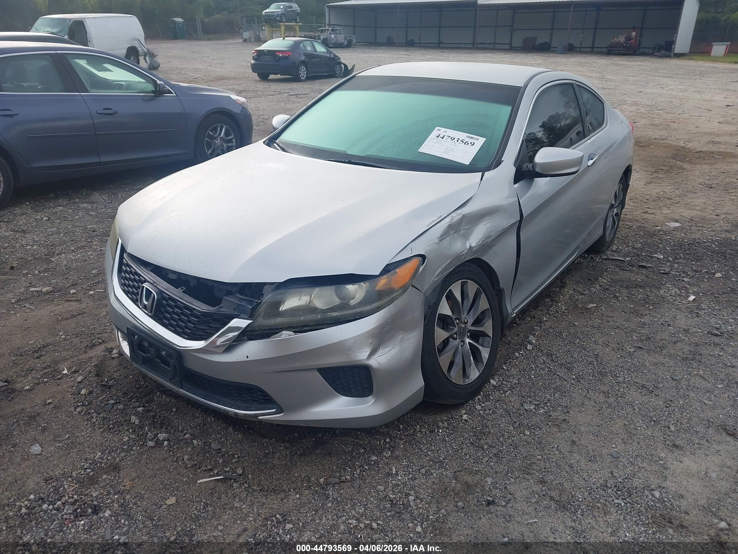 2013 Honda Accord Lx-s Серебряный vin: 1HGCT1B33DA018382