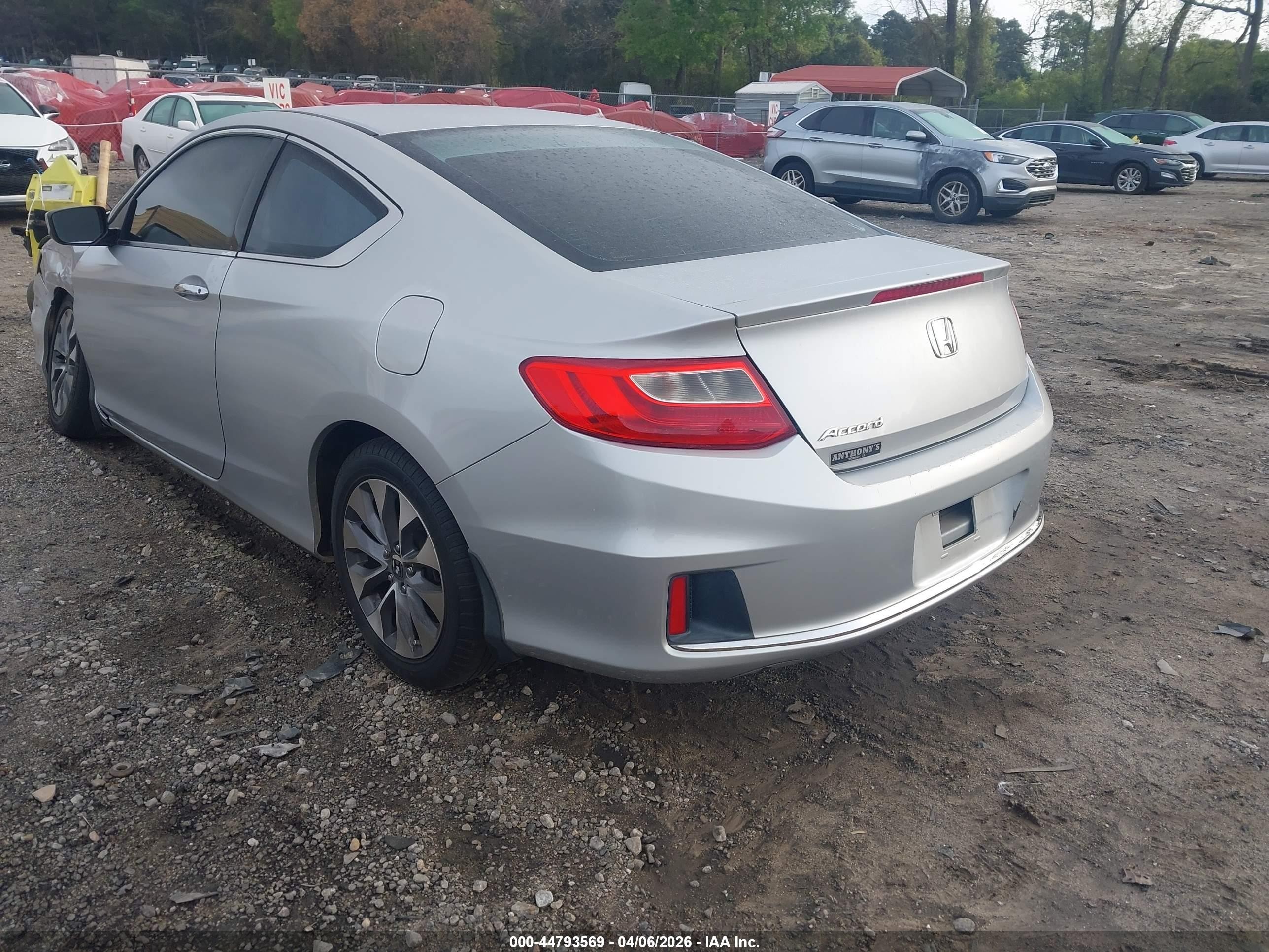 2013 Honda Accord Lx-s Серебряный vin: 1HGCT1B33DA018382