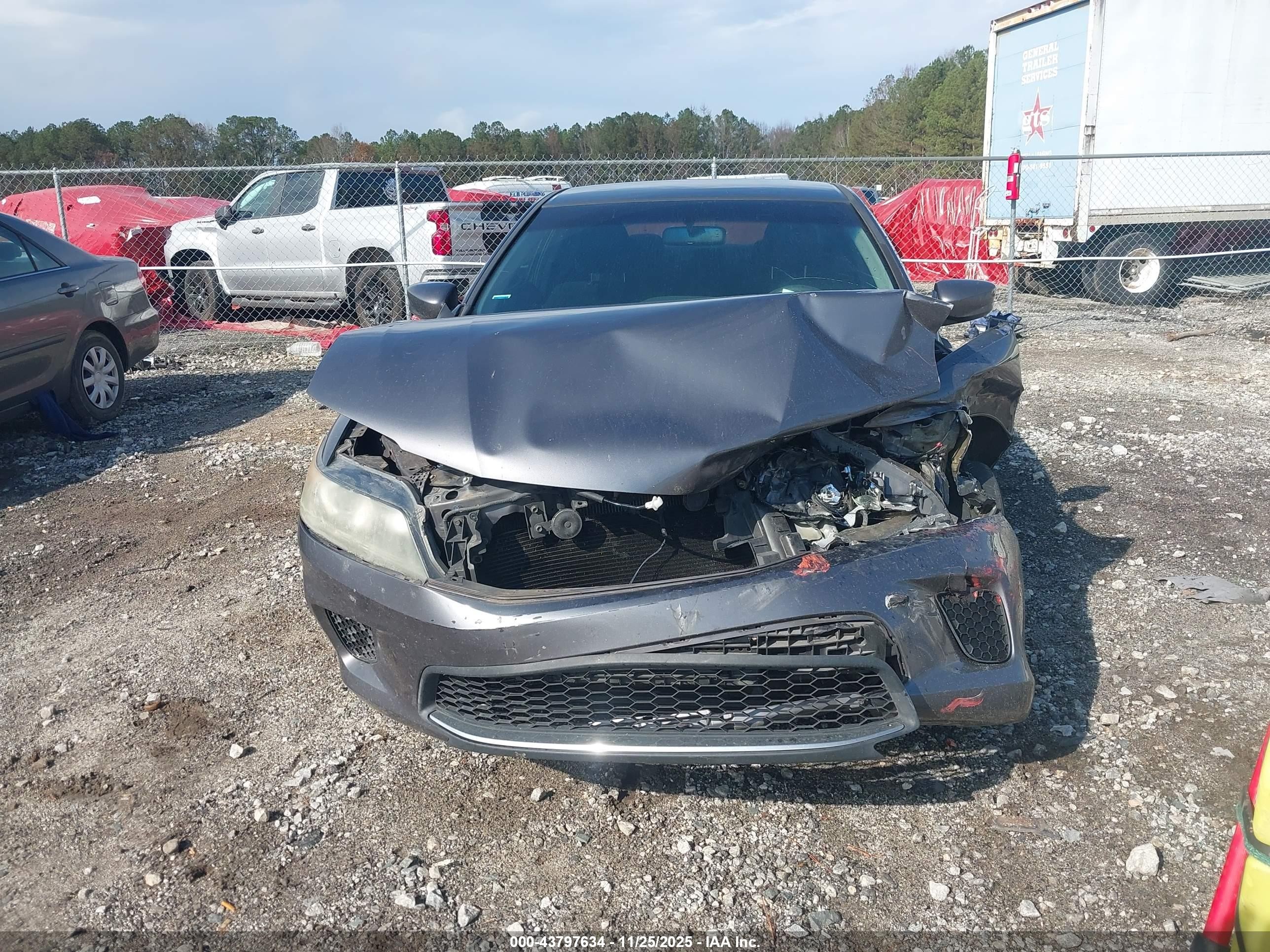 2013 Honda Accord Lx-s Black vin: 1HGCT1B33DA021198