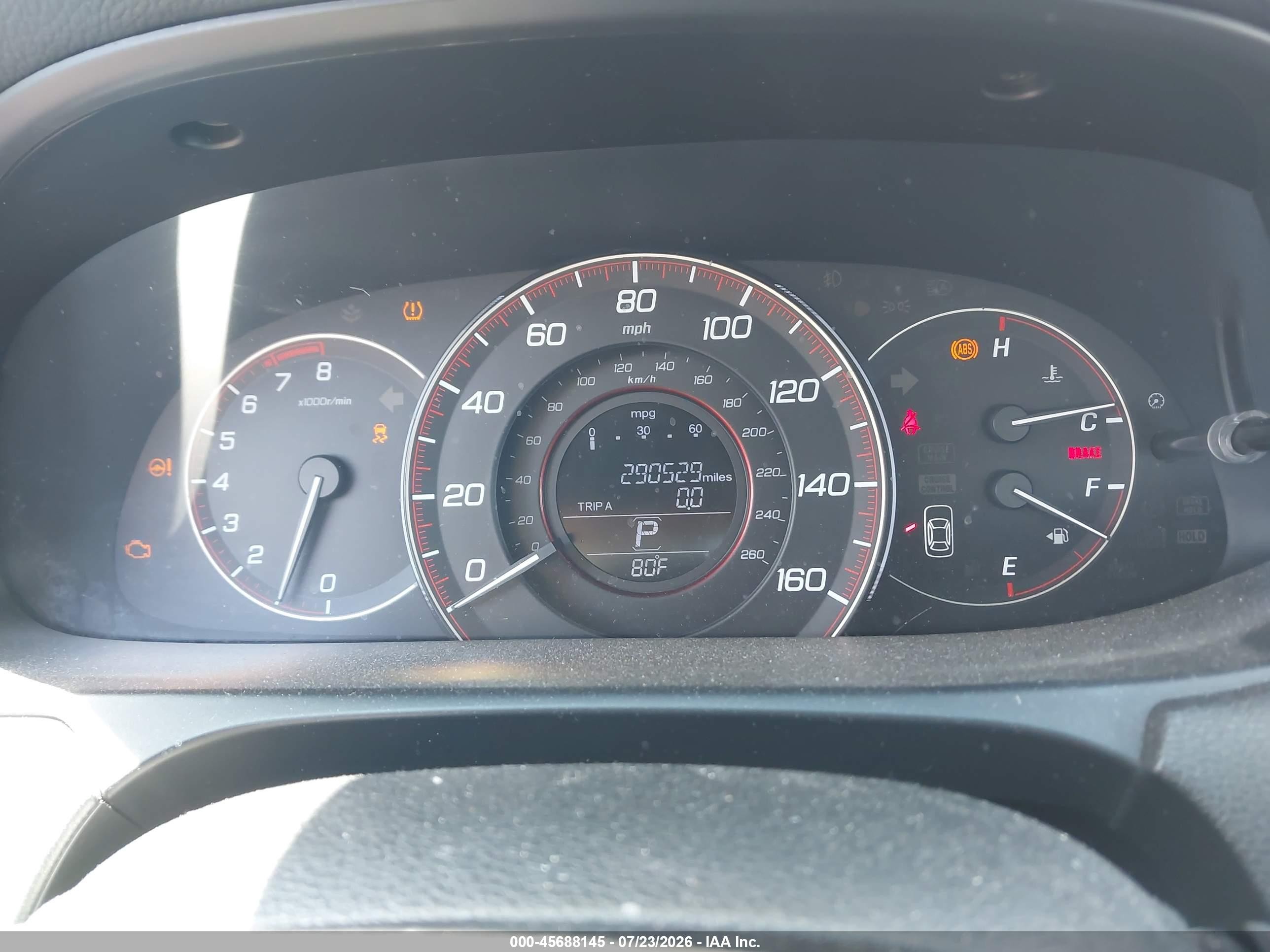 2013 Honda Accord Lx-s Gray vin: 1HGCT1B33DA024425
