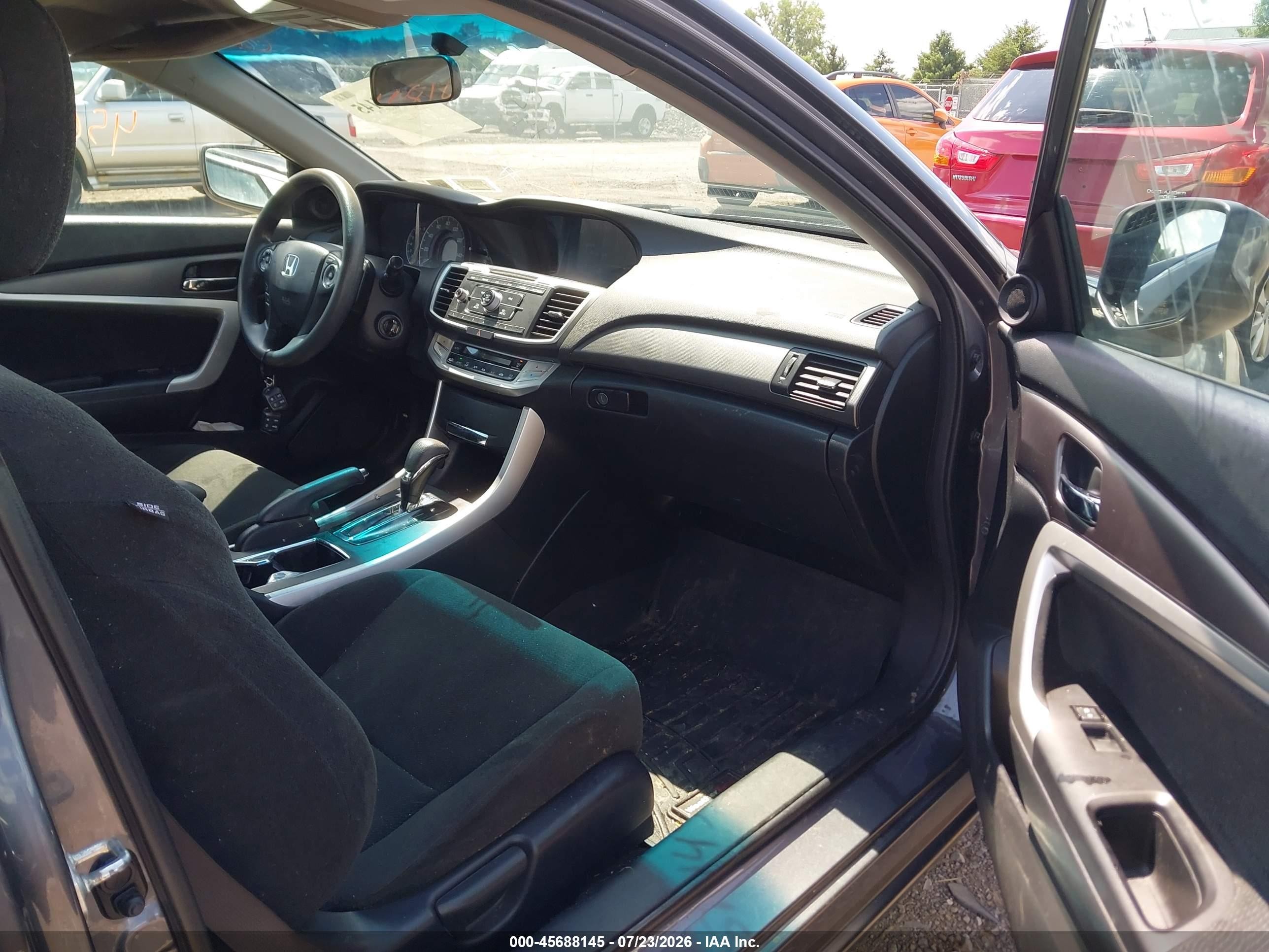 2013 Honda Accord Lx-s Gray vin: 1HGCT1B33DA024425