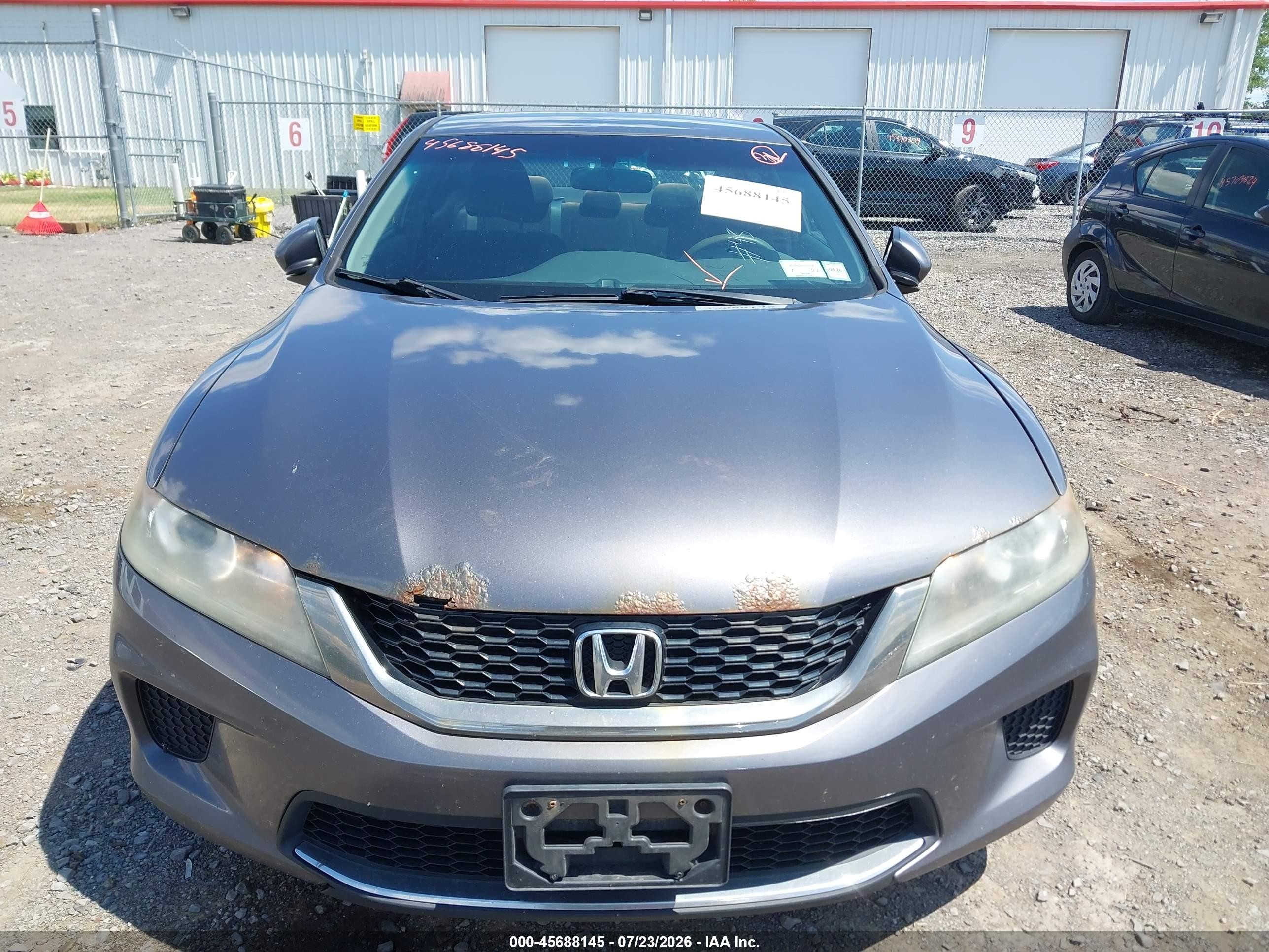 2013 Honda Accord Lx-s Gray vin: 1HGCT1B33DA024425
