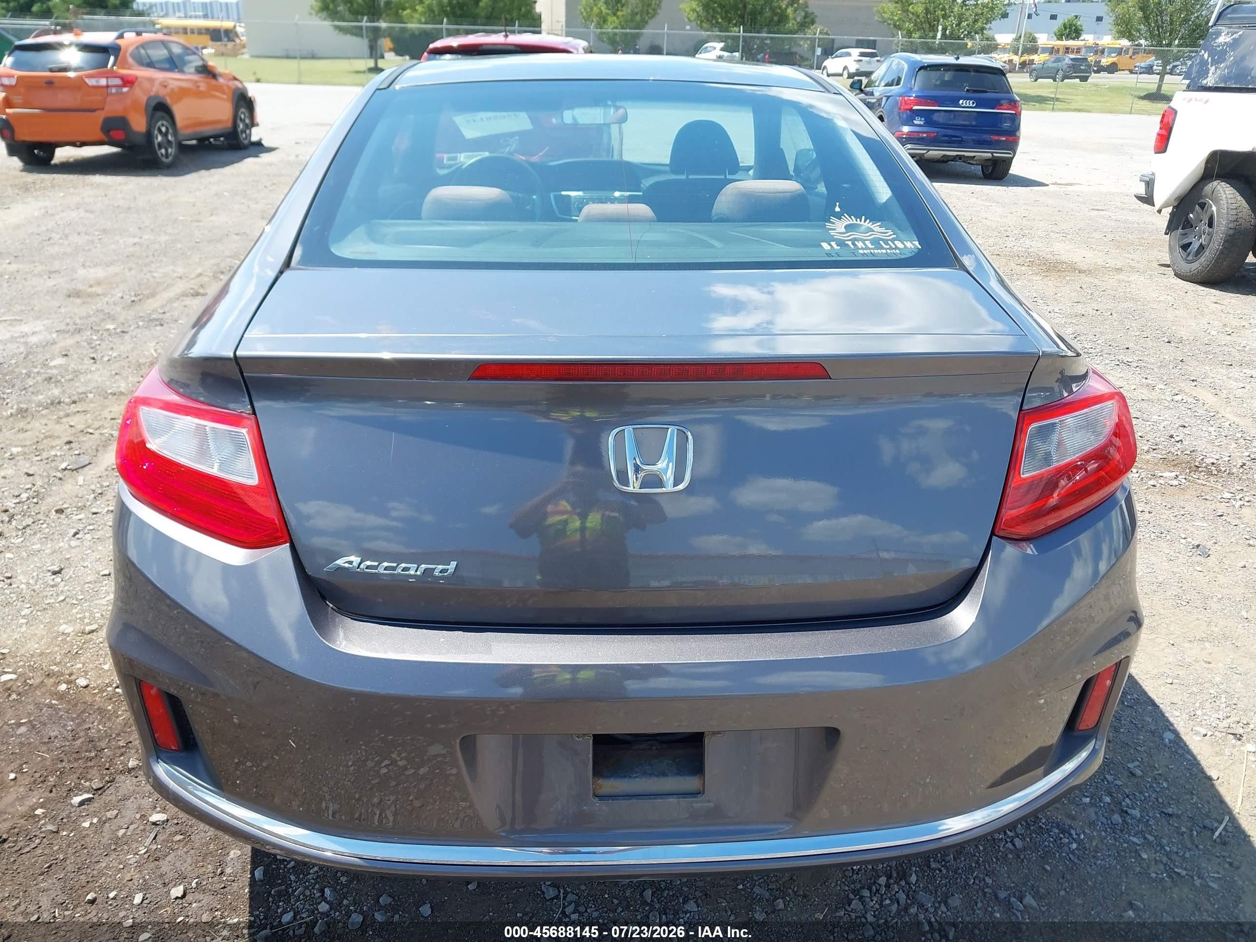 2013 Honda Accord Lx-s Gray vin: 1HGCT1B33DA024425