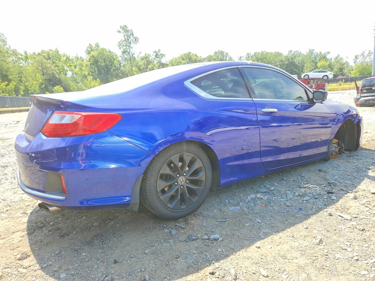 2014 Honda Accord Lx-s Blue vin: 1HGCT1B33EA012759