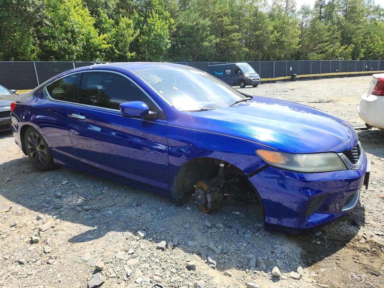 2014 Honda Accord Lx-s Blue vin: 1HGCT1B33EA012759