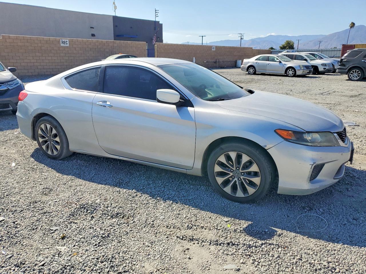 2014 Honda Accord Lx-s Silver vin: 1HGCT1B33EA016312