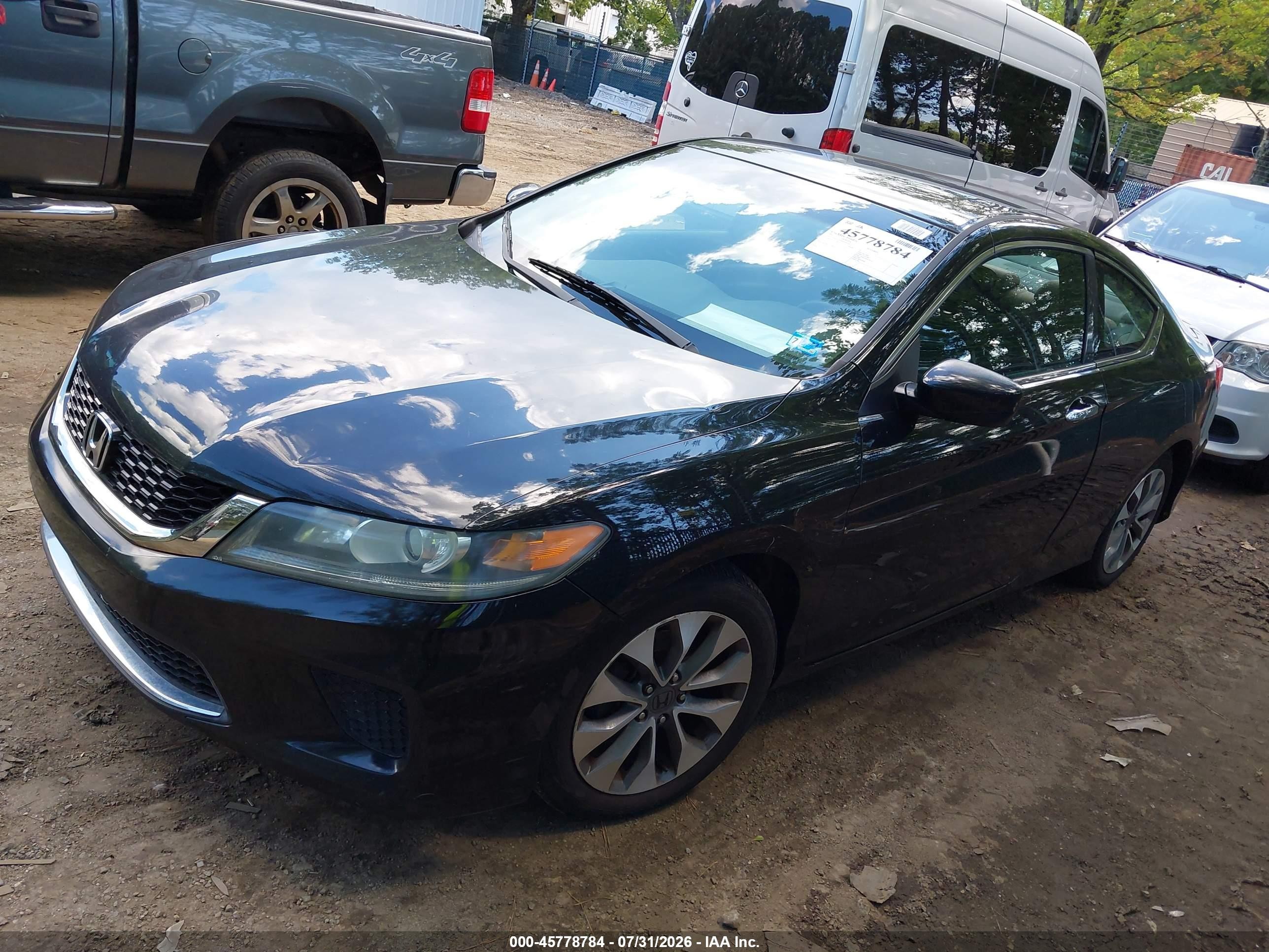 2013 Honda Accord Lx-s Black vin: 1HGCT1B34DA001283