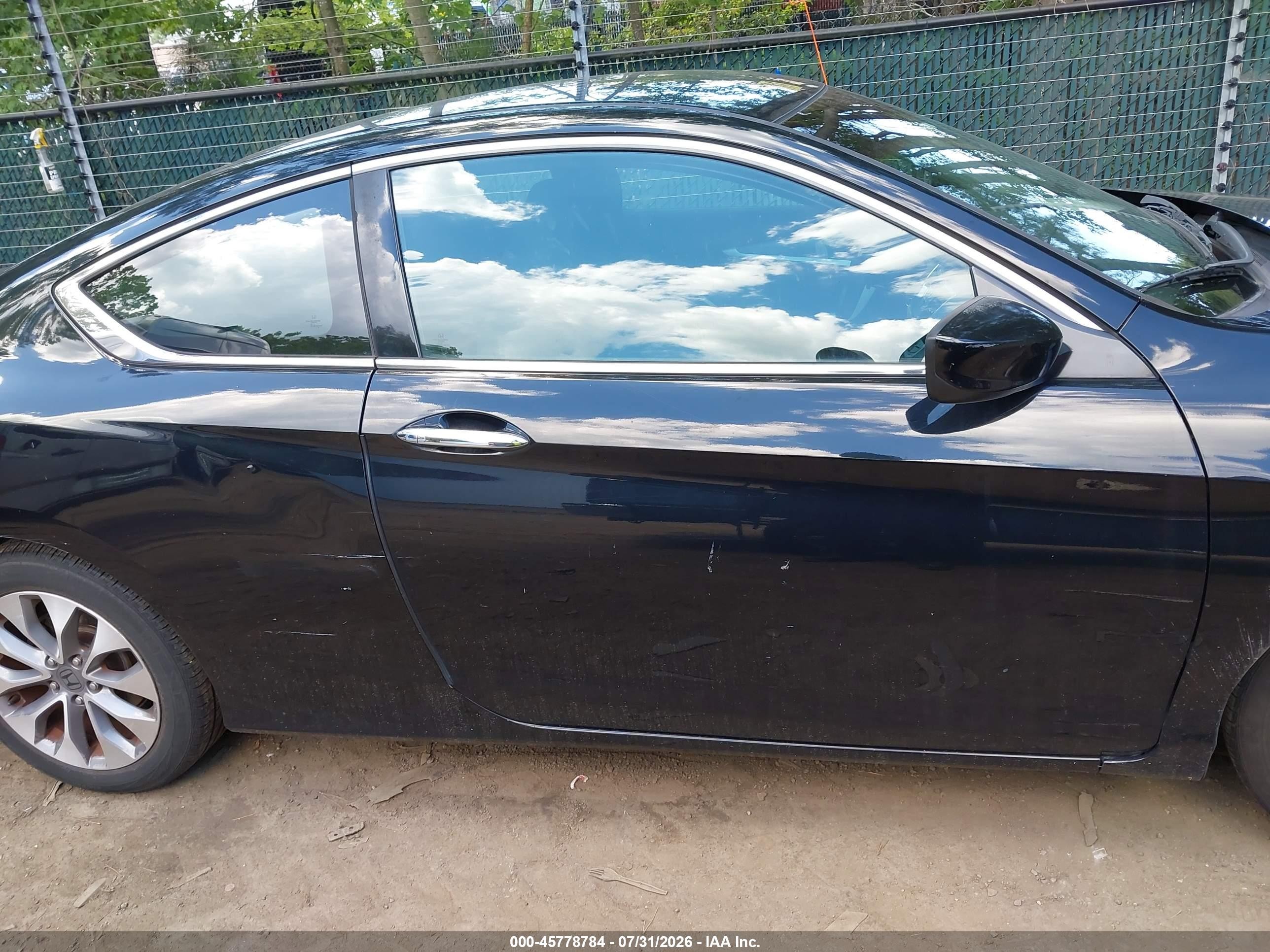 2013 Honda Accord Lx-s Black vin: 1HGCT1B34DA001283