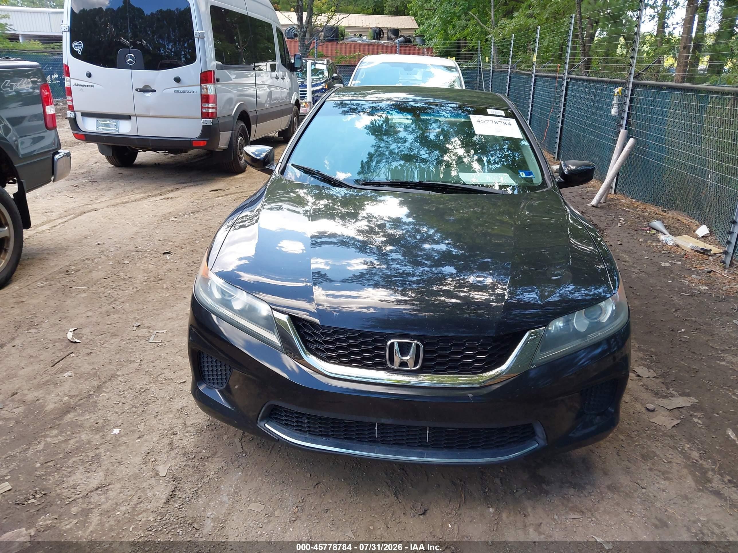 2013 Honda Accord Lx-s Black vin: 1HGCT1B34DA001283