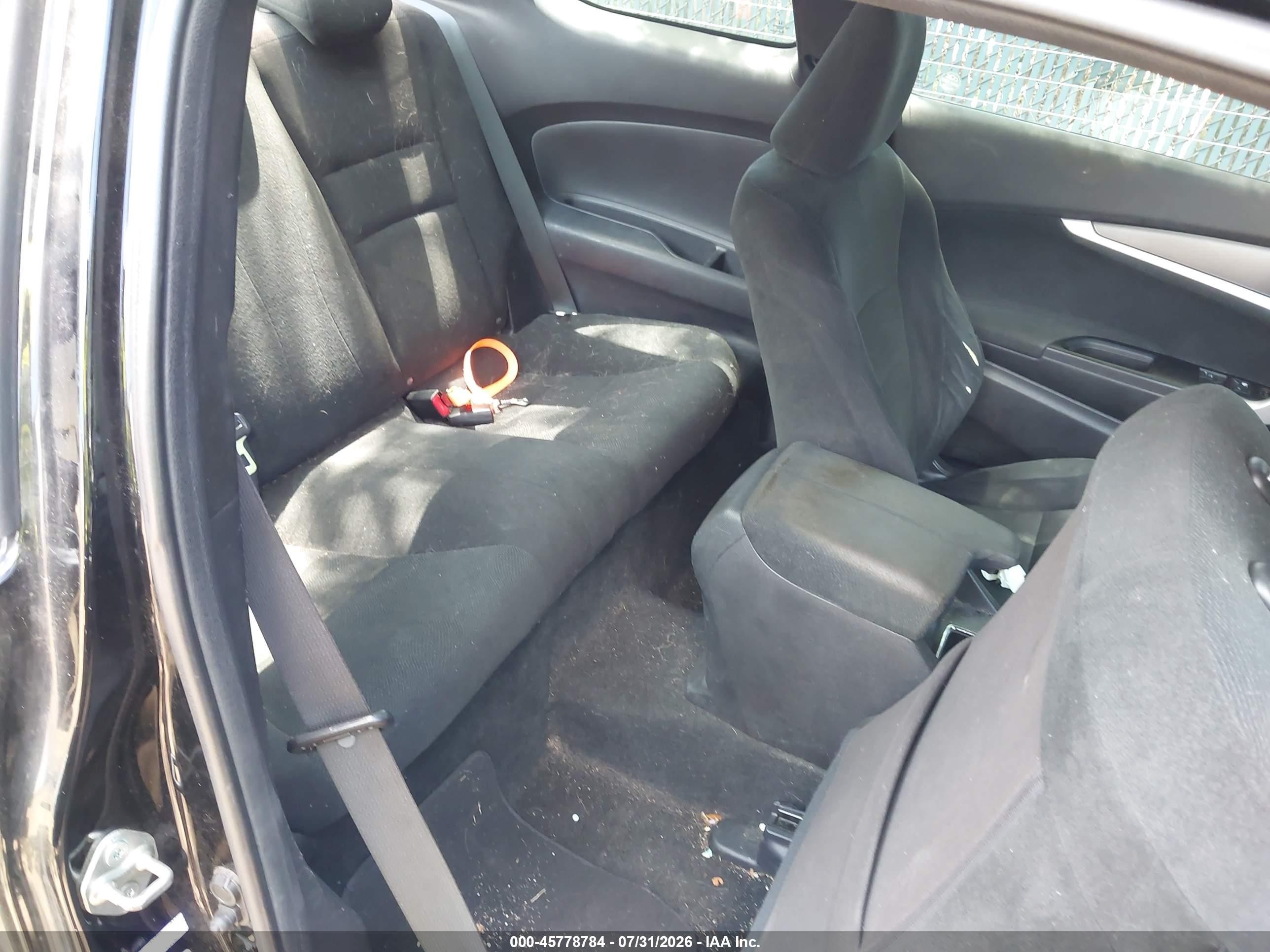 2013 Honda Accord Lx-s Black vin: 1HGCT1B34DA001283