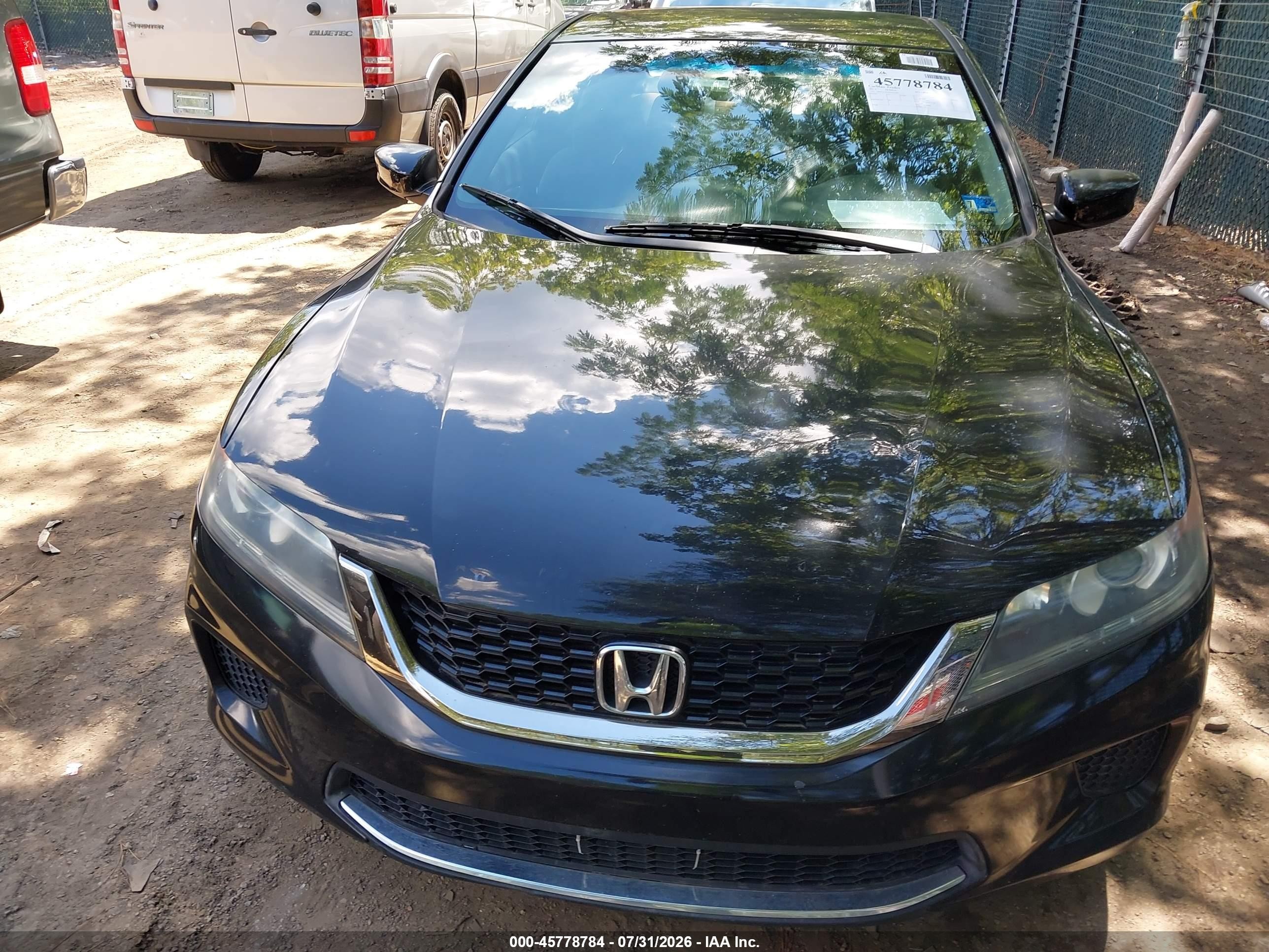 2013 Honda Accord Lx-s Black vin: 1HGCT1B34DA001283