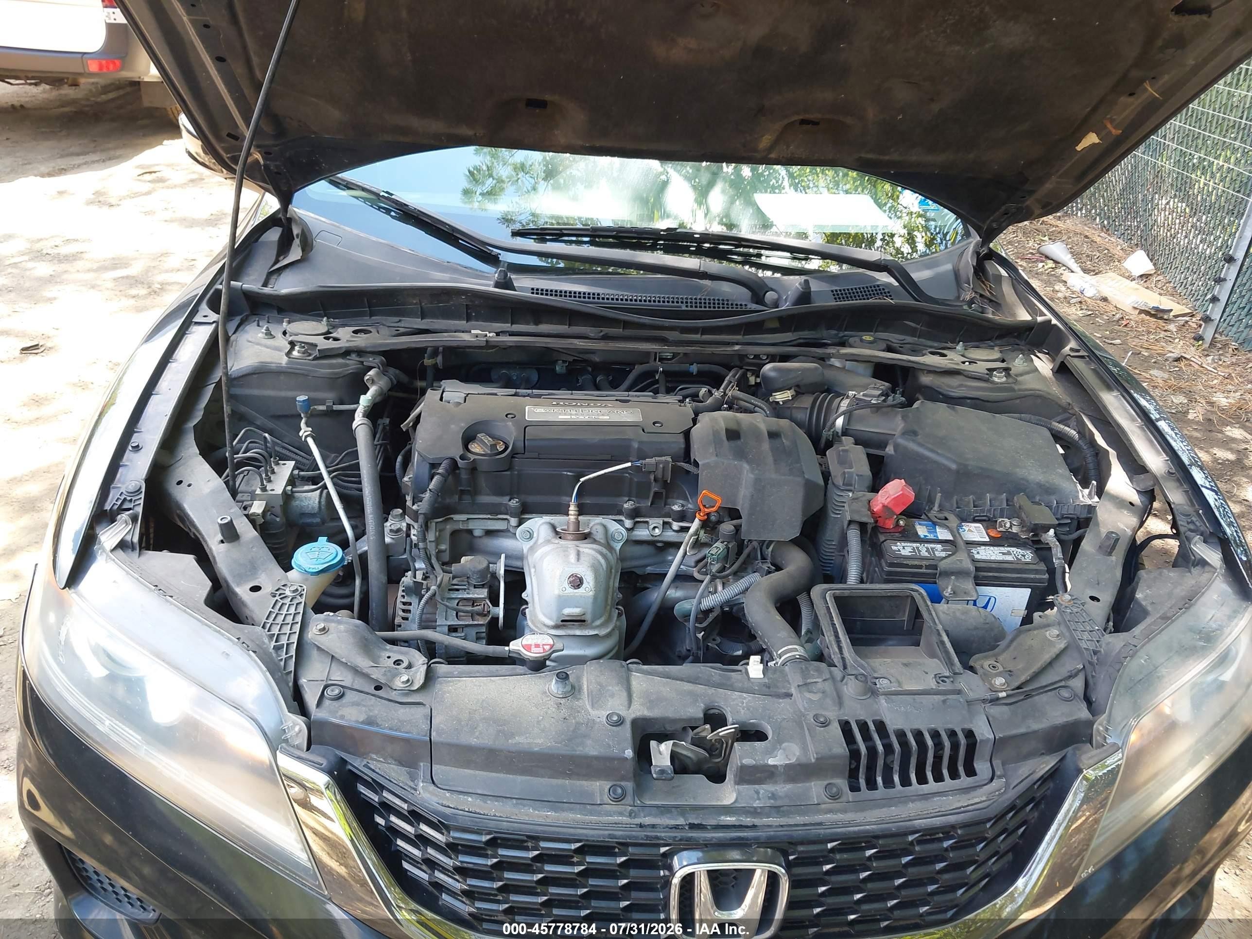2013 Honda Accord Lx-s Black vin: 1HGCT1B34DA001283