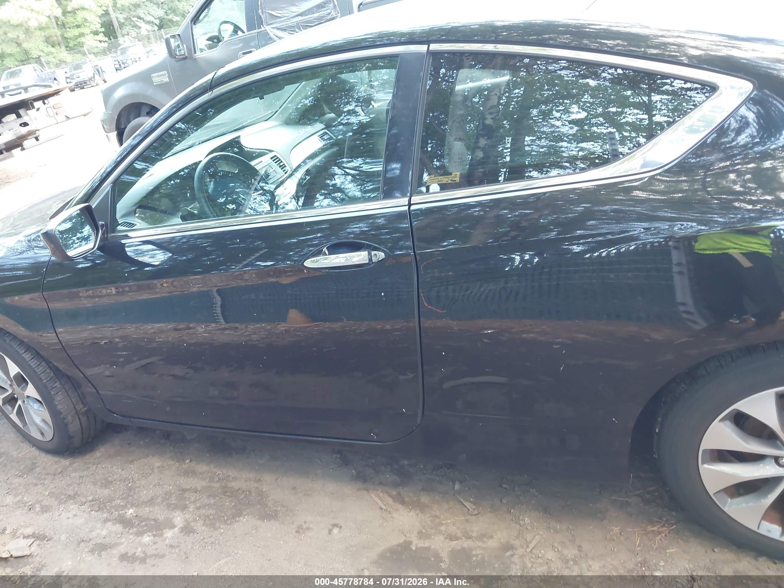 2013 Honda Accord Lx-s Black vin: 1HGCT1B34DA001283