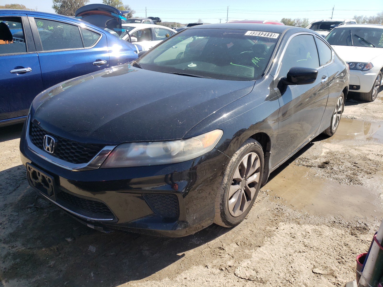 2013 Honda Accord Lx-s Black vin: 1HGCT1B34DA008976