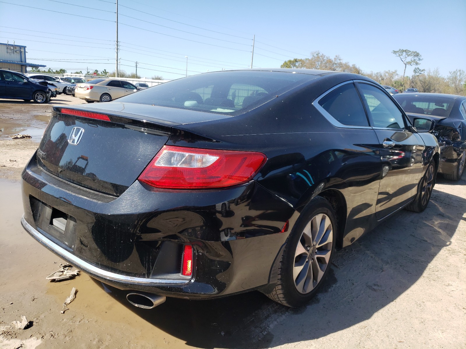 2013 Honda Accord Lx-s Black vin: 1HGCT1B34DA008976