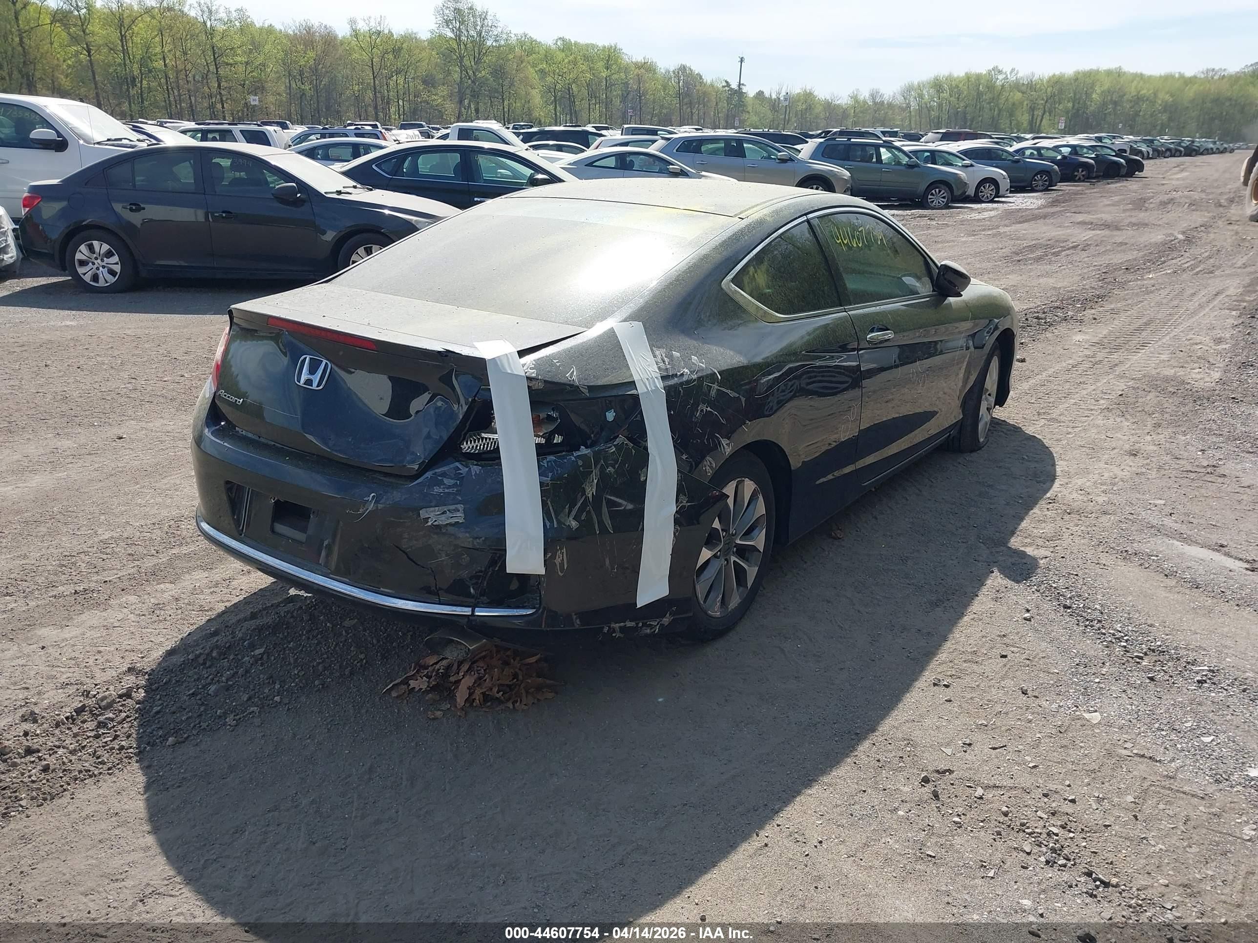 2013 Honda Accord Lx-s Black vin: 1HGCT1B34DA009237