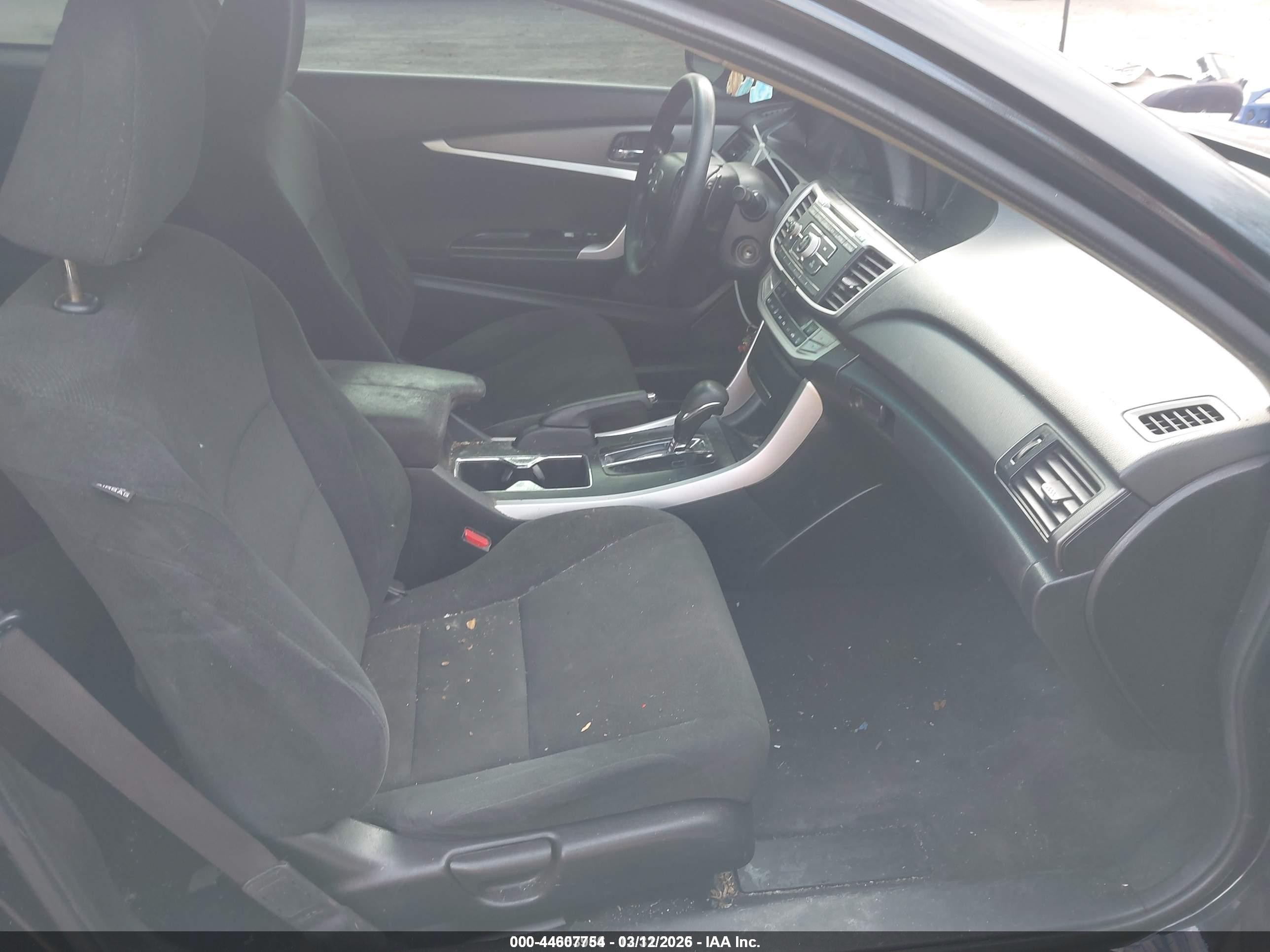 2013 Honda Accord Lx-s Black vin: 1HGCT1B34DA009237