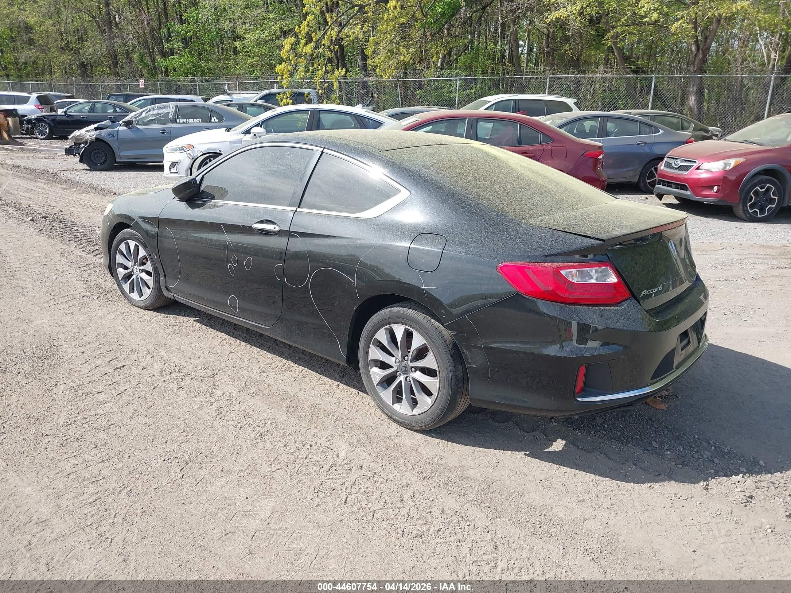 2013 Honda Accord Lx-s Black vin: 1HGCT1B34DA009237