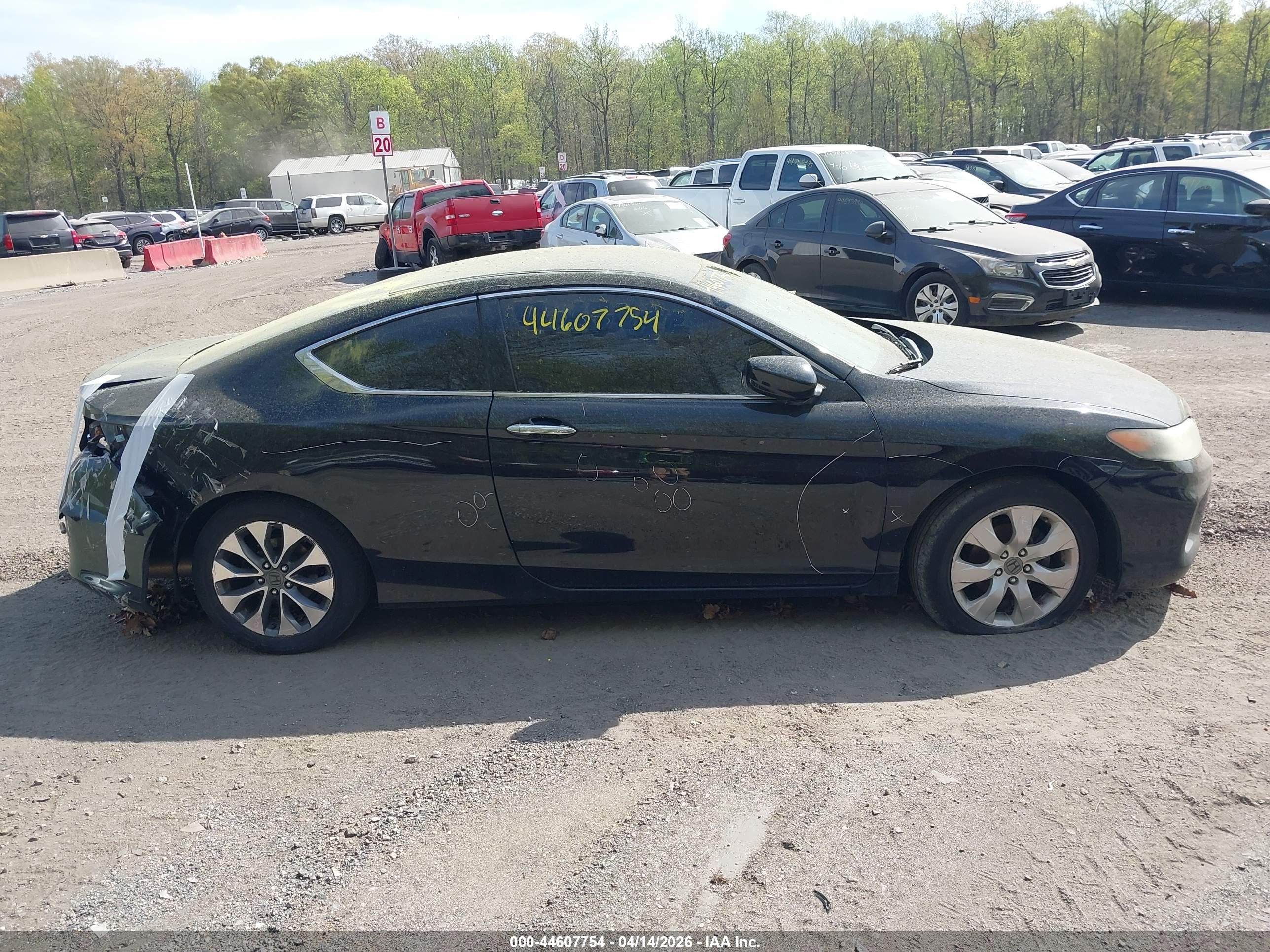 2013 Honda Accord Lx-s Black vin: 1HGCT1B34DA009237