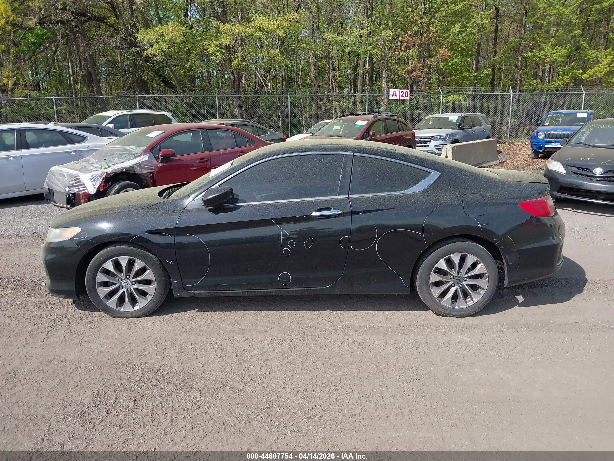2013 Honda Accord Lx-s Black vin: 1HGCT1B34DA009237