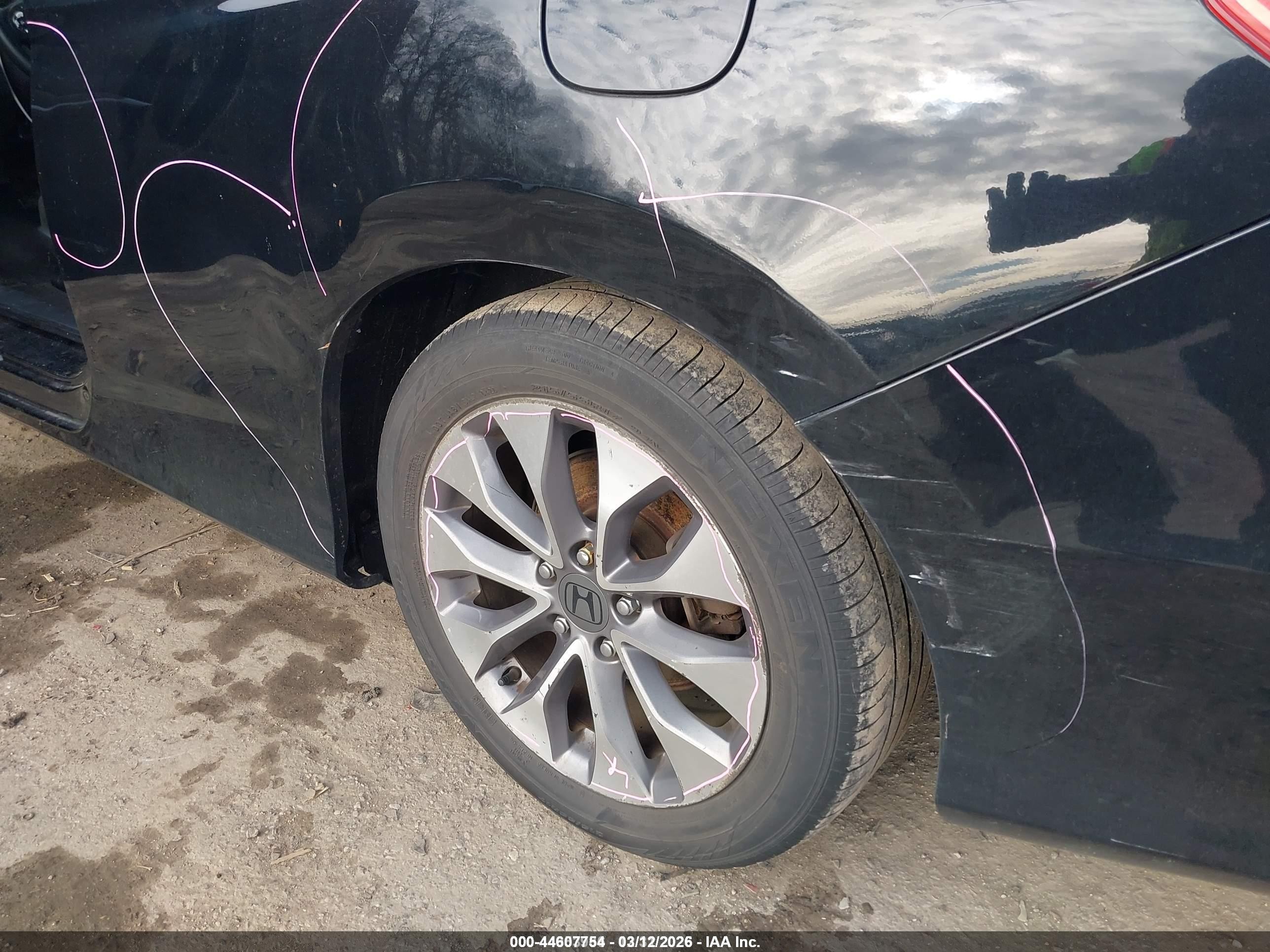 2013 Honda Accord Lx-s Black vin: 1HGCT1B34DA009237