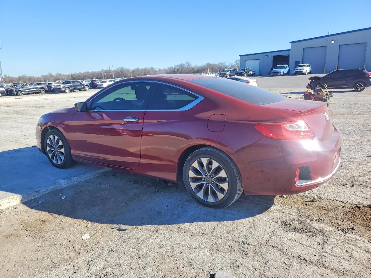 2014 Honda Accord Lx-s Red vin: 1HGCT1B34EA011197