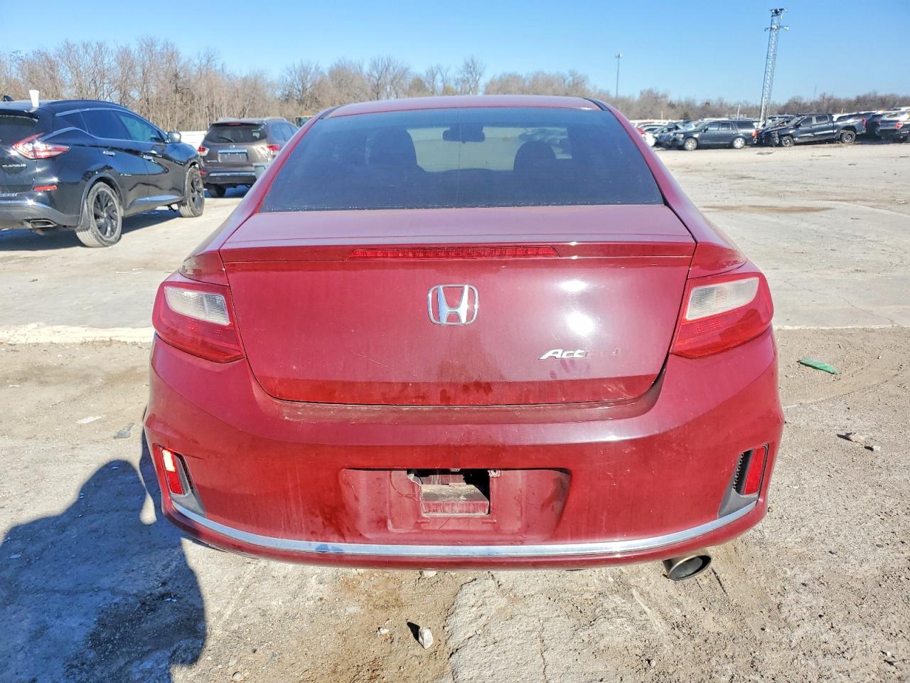 2014 Honda Accord Lx-s Red vin: 1HGCT1B34EA011197
