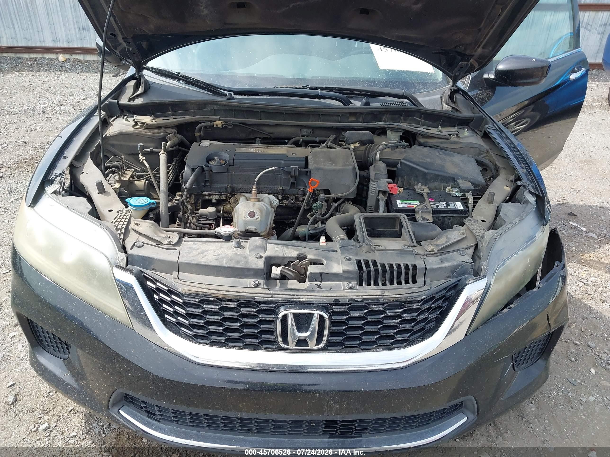 2014 Honda Accord Lx-s Black vin: 1HGCT1B34EA012141